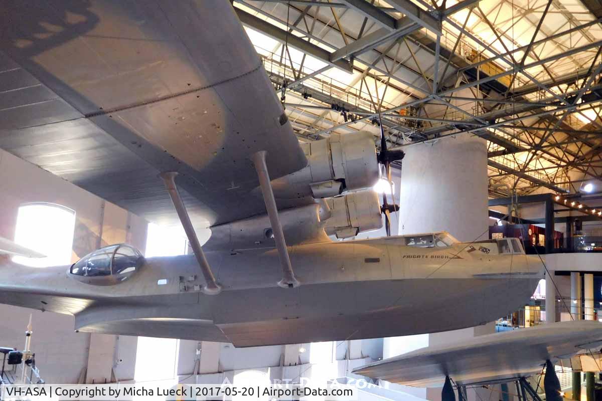 VH-ASA, 1944 Consolidated PBY-2B-2 Catalina C/N 61154, At the Powerhouse Museum in Sydney