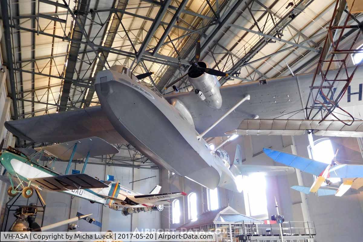 VH-ASA, 1944 Consolidated PBY-2B-2 Catalina C/N 61154, At the Powerhouse Museum in Sydney
