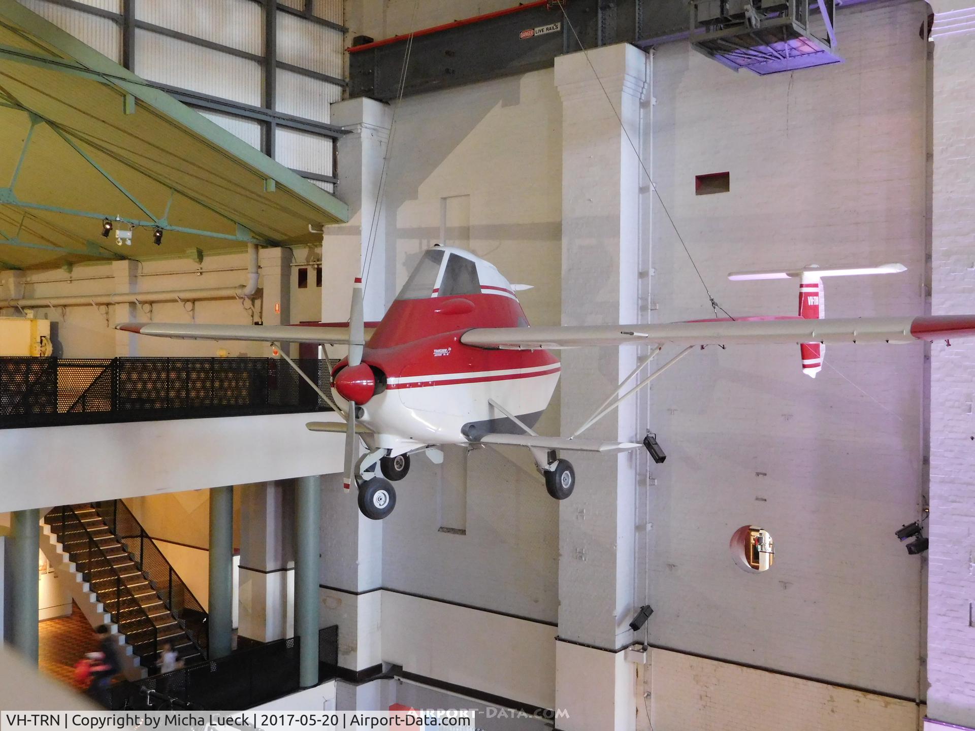 VH-TRN, Transavia PL-12 C/N 0000, VH-TRN was the prototype of the Airtruk. Preserved at the Powerhouse Museum, Sydney.