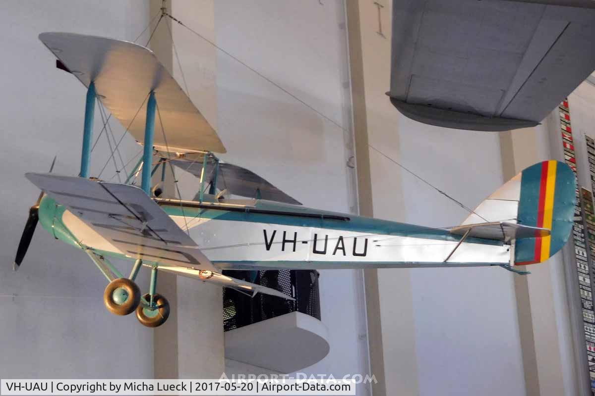 VH-UAU, 1927 De Havilland DH-60X Moth C/N 614, Preserved at the Powerhouse Museum, Sydney.
