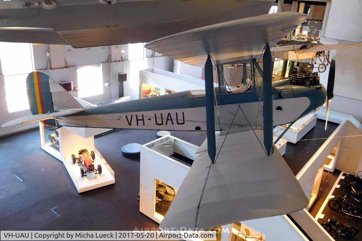 VH-UAU, 1927 De Havilland DH-60X Moth C/N 614, Preserved at the Powerhouse Museum, Sydney.