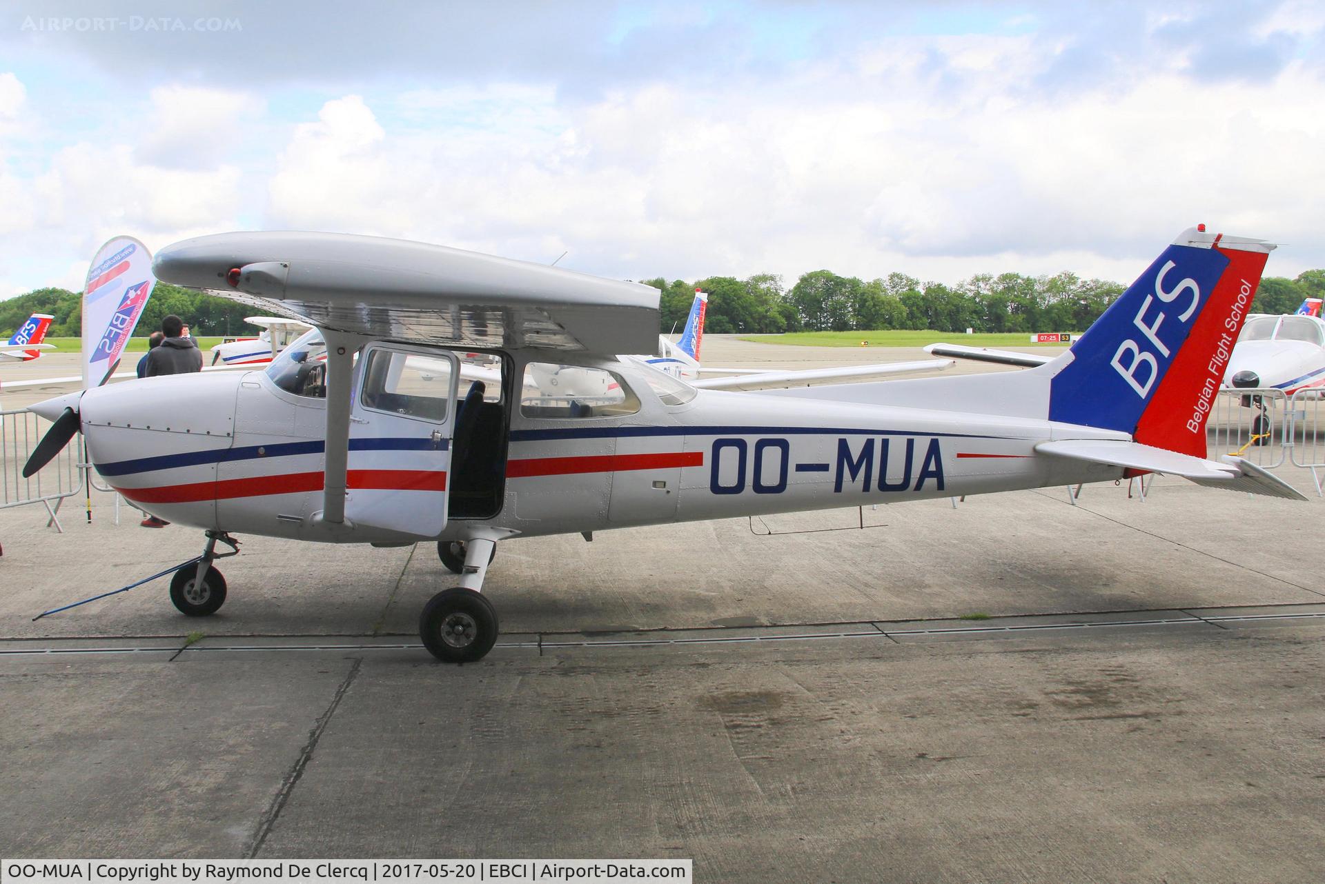 OO-MUA, 1979 Reims F172N II Skyhawk C/N 1801, Belgian Flight School at Gosselies.