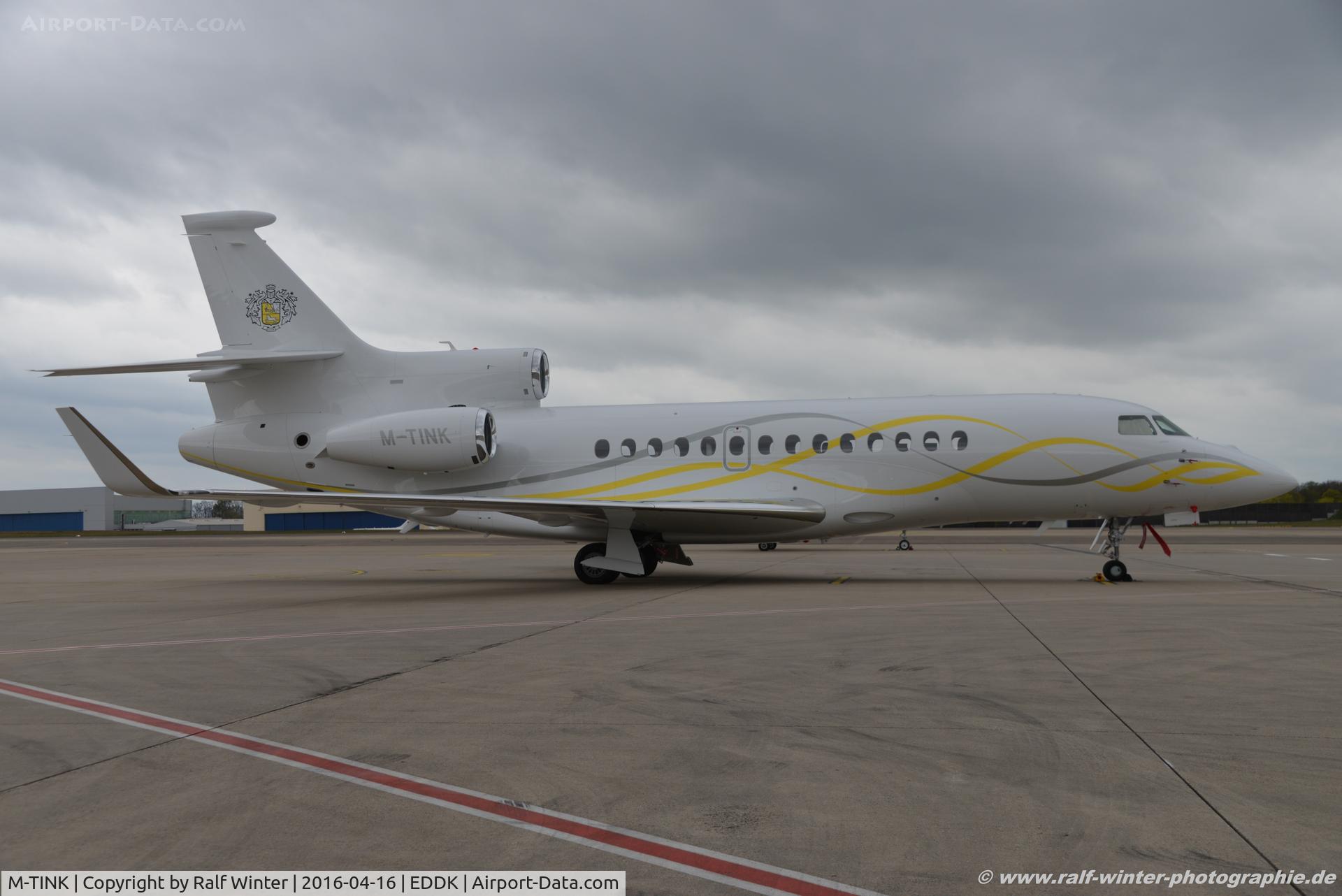 M-TINK, 2015 Dassault Falcon 7X C/N 266, Dasssault Falcon 7X  - Stark Ltd - 266 - M-TINK - 16.04.2016 - CGN