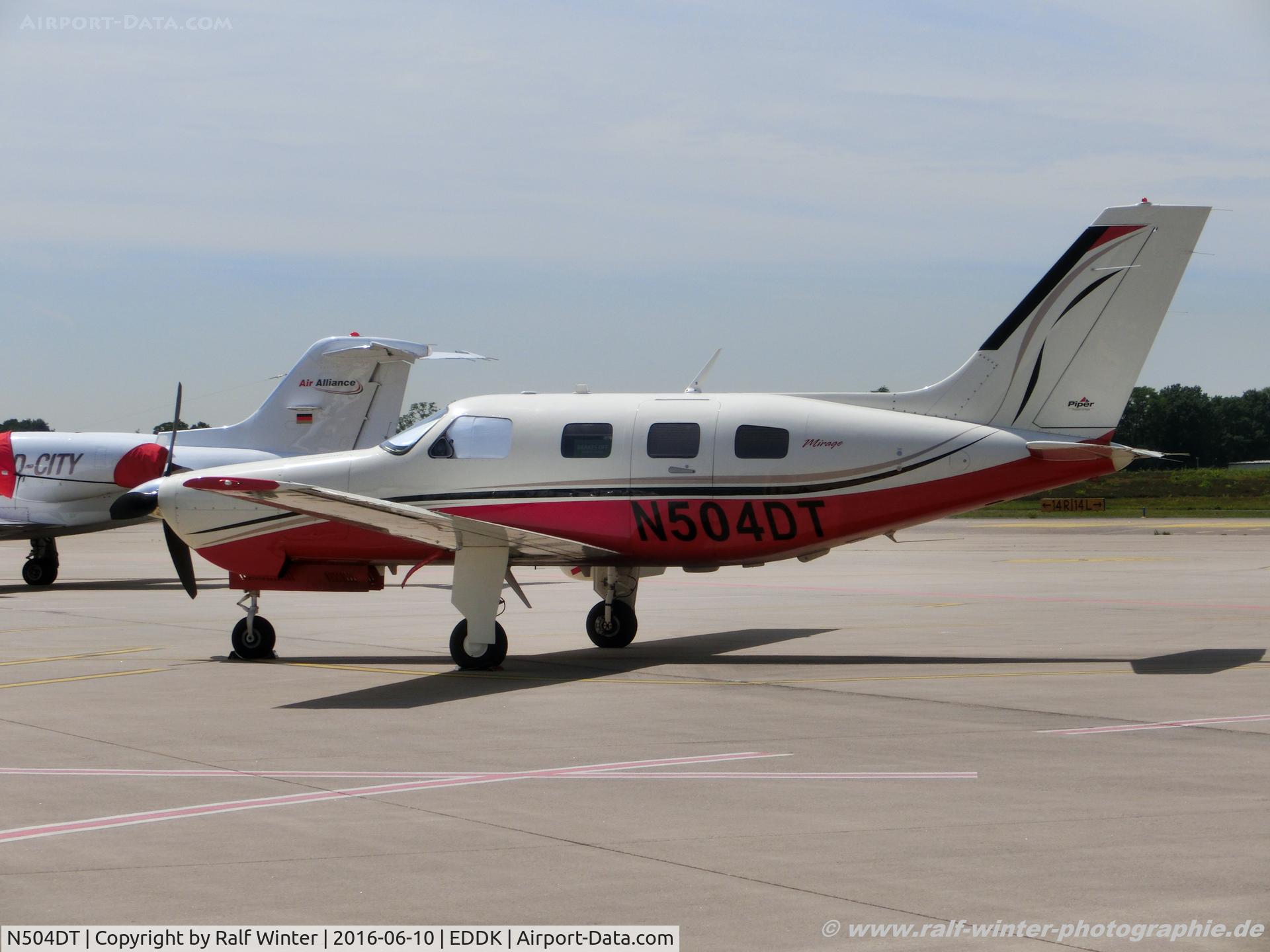 N504DT, 2006 Piper PA-46-350P Malibu Mirage C/N 4636395, Piper PA-46-350P - N504DT Inc. Trustee - 4636395 - N504DT - 10.06.2016 - CGN