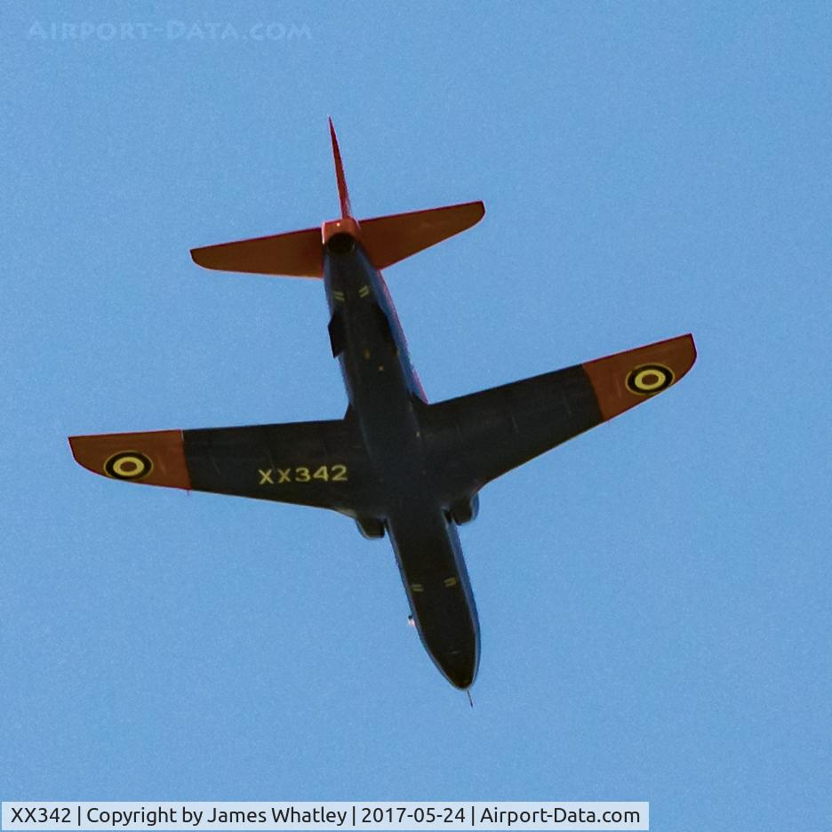 XX342, 1981 Hawker Siddeley Hawk T.1 C/N 191/312166, Working from Boscombe Down
