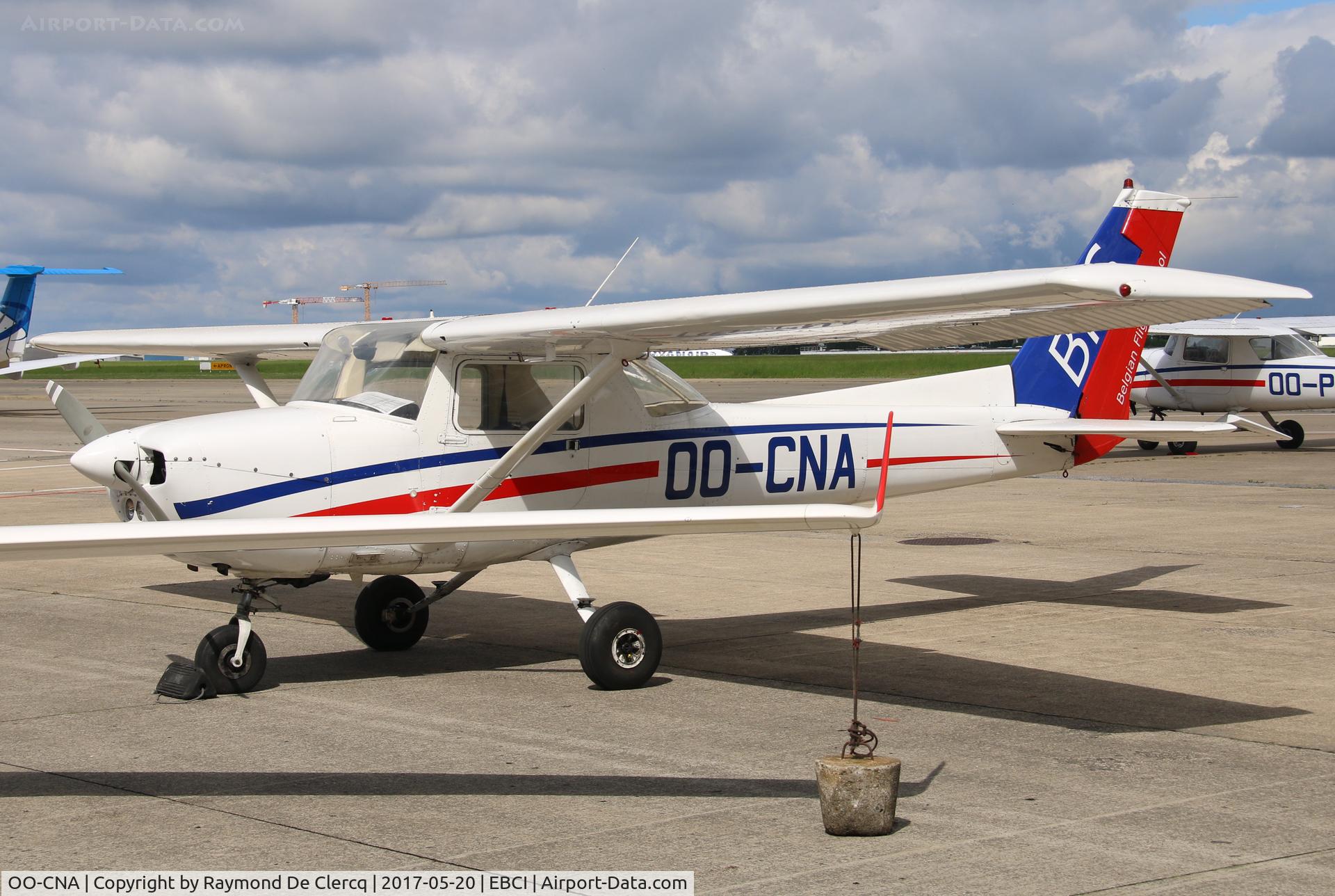 OO-CNA, 1975 Reims F150M C/N 1198, Belgian Flight School at Gosselies.