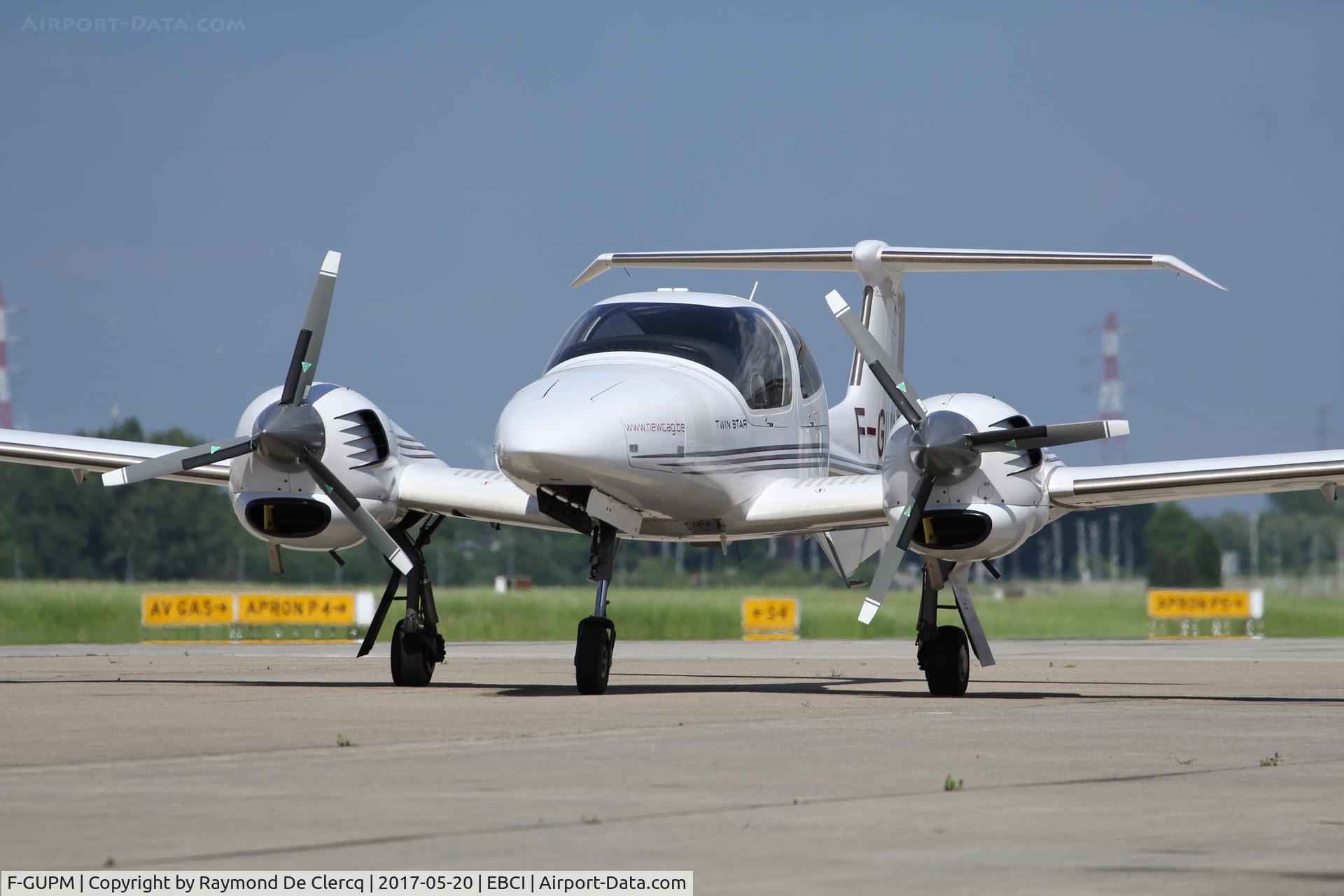 F-GUPM, Diamond DA-42 Twin Star Twin Star C/N 42.252, Air Academy New CAG at Gosselies.