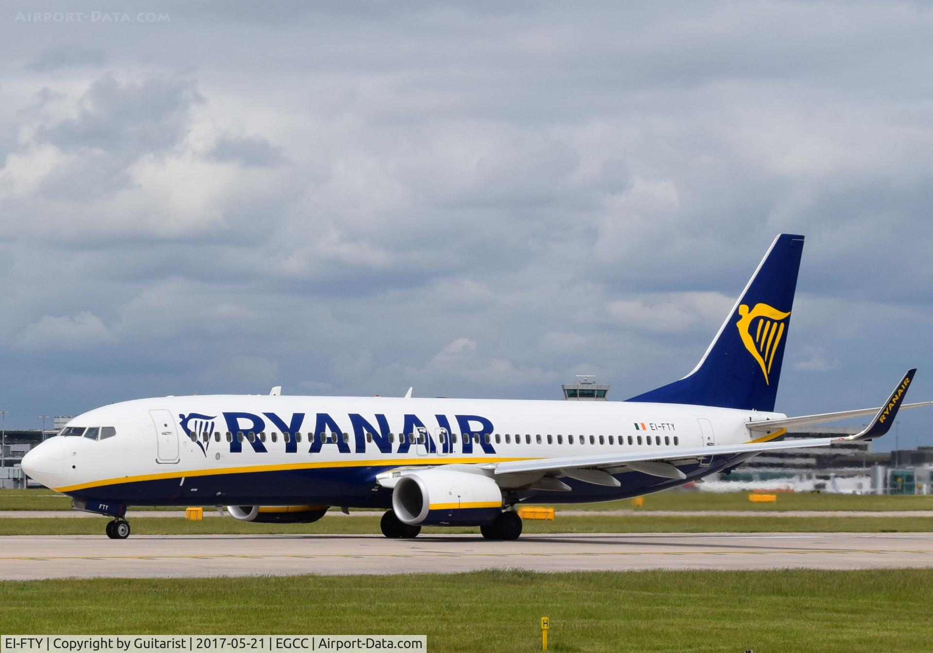 EI-FTY, 2017 Boeing 737-8AS C/N 44772, At Manchester