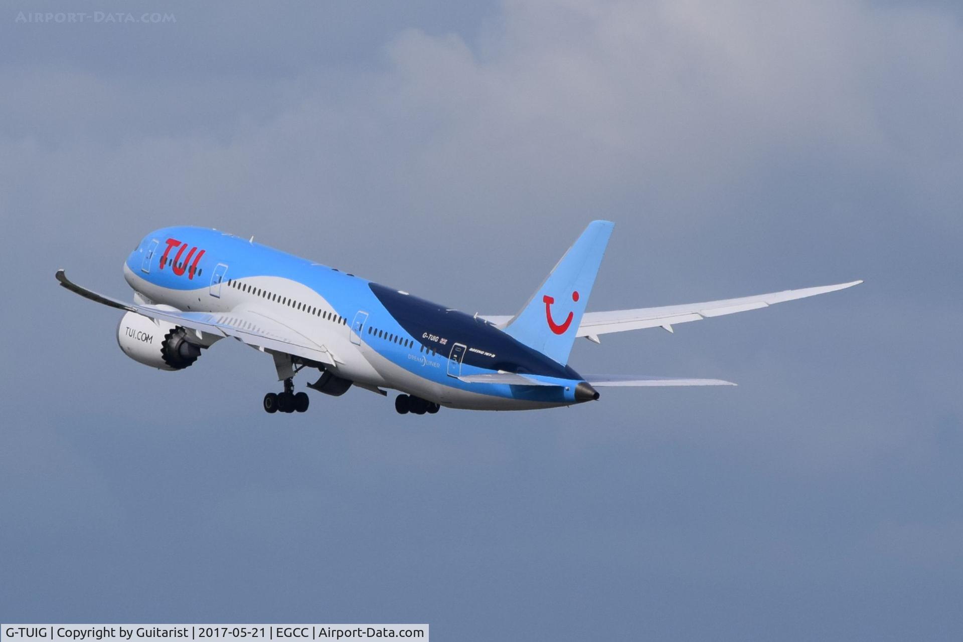 G-TUIG, 2015 Boeing 787-8 Dreamliner C/N 36426, At Manchester
