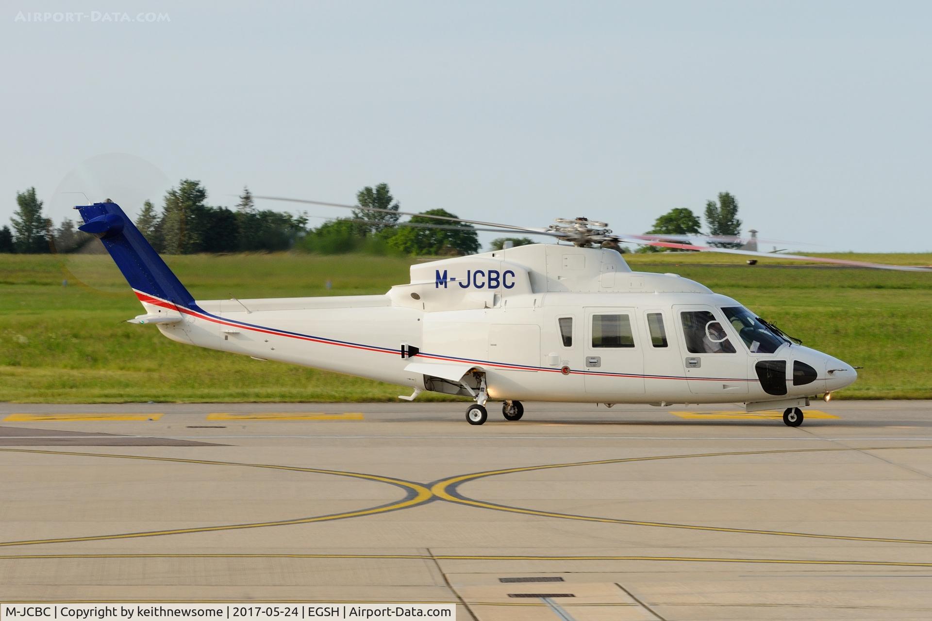M-JCBC, 2006 Sikorsky S-76C C/N 760616, Regular Visitor.