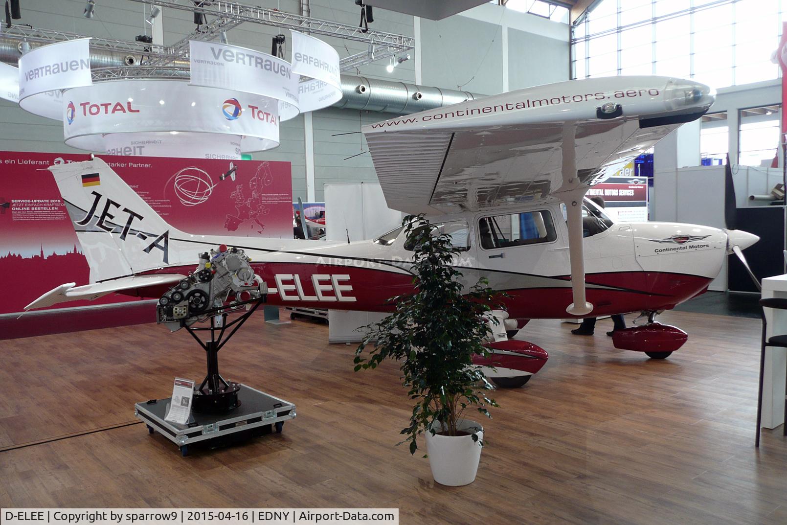 D-ELEE, 2005 Cessna 172S Skyhawk C/N 172S10099, At Aero Friedrichshafen 2015.
All photos show it with a Thielert-engine.