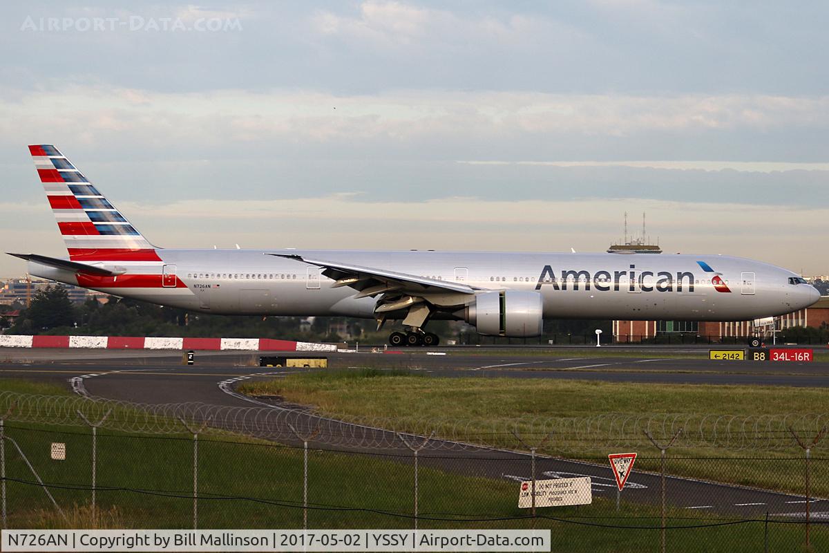 N726AN, 2013 Boeing 777-323/ER C/N 31550, ONTO 34L