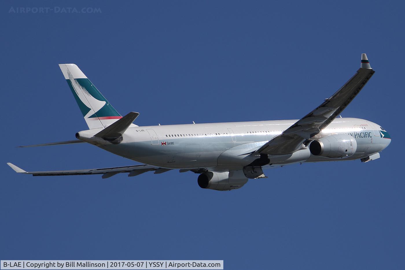 B-LAE, 2007 Airbus A330-343X C/N 850, HOME TO HKG