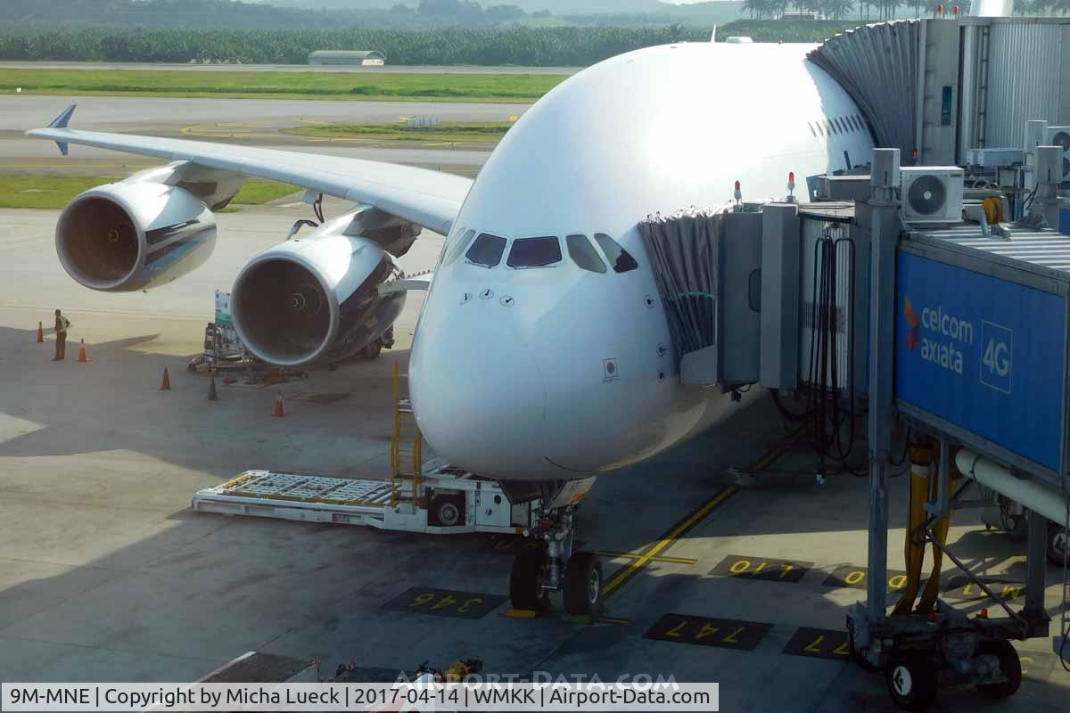 9M-MNE, 2012 Airbus A380-841 C/N 094, At KL