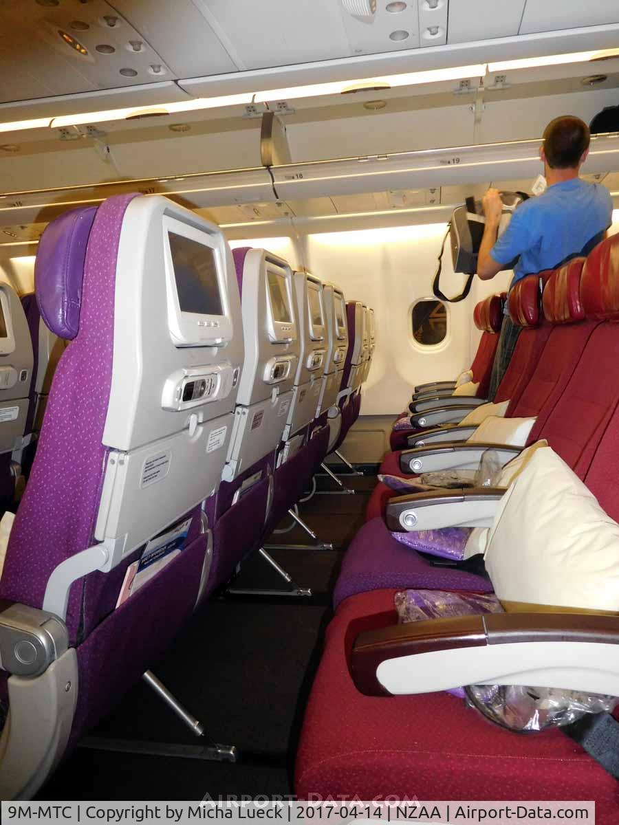 9M-MTC, 2011 Airbus A330-323X C/N 1229, Row 19 in Y (AKL-KUL)