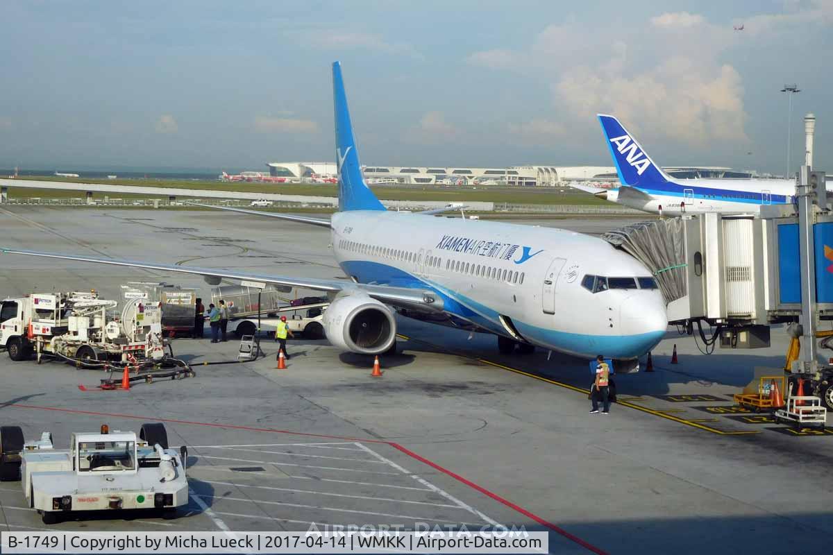 B-1749, 2015 Boeing 737-85C C/N 39909, At KL