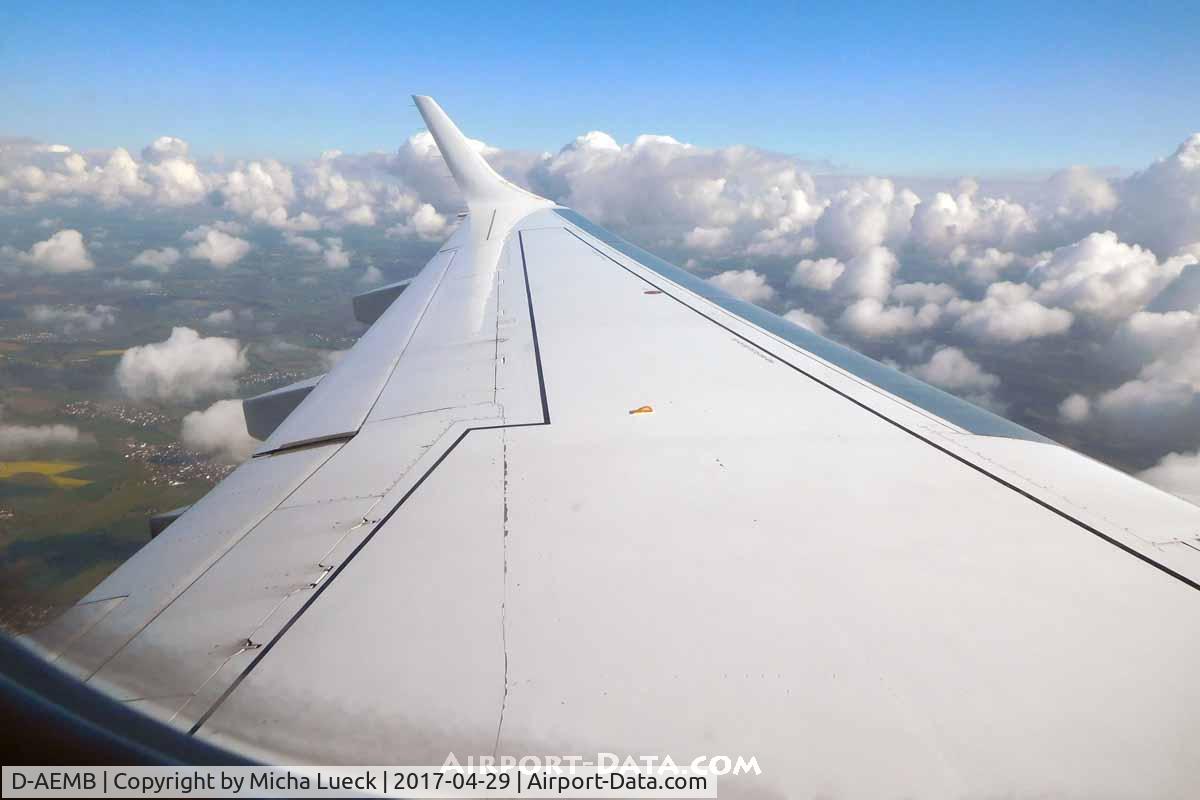 D-AEMB, 2009 Embraer 195LR (ERJ-190-200LR) C/N 19000297, CGN-MUC