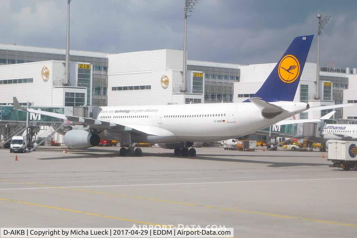 D-AIKB, 2004 Airbus A330-343X C/N 576, Shark skin technology for green efficiency
