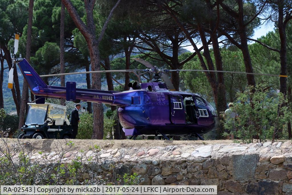 RA-02543, MBB Bo-105 C/N S-797, Parked
