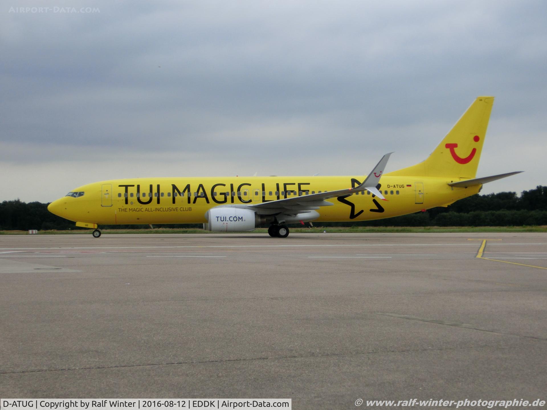 D-ATUG, 2006 Boeing 737-8K5 C/N 34688, Boeing 737-8K5(W) - X3 TUI TUIfly 'TUI Magic Life Livery' - 34688 - D-ATUG - 12.08.2016 - CGN