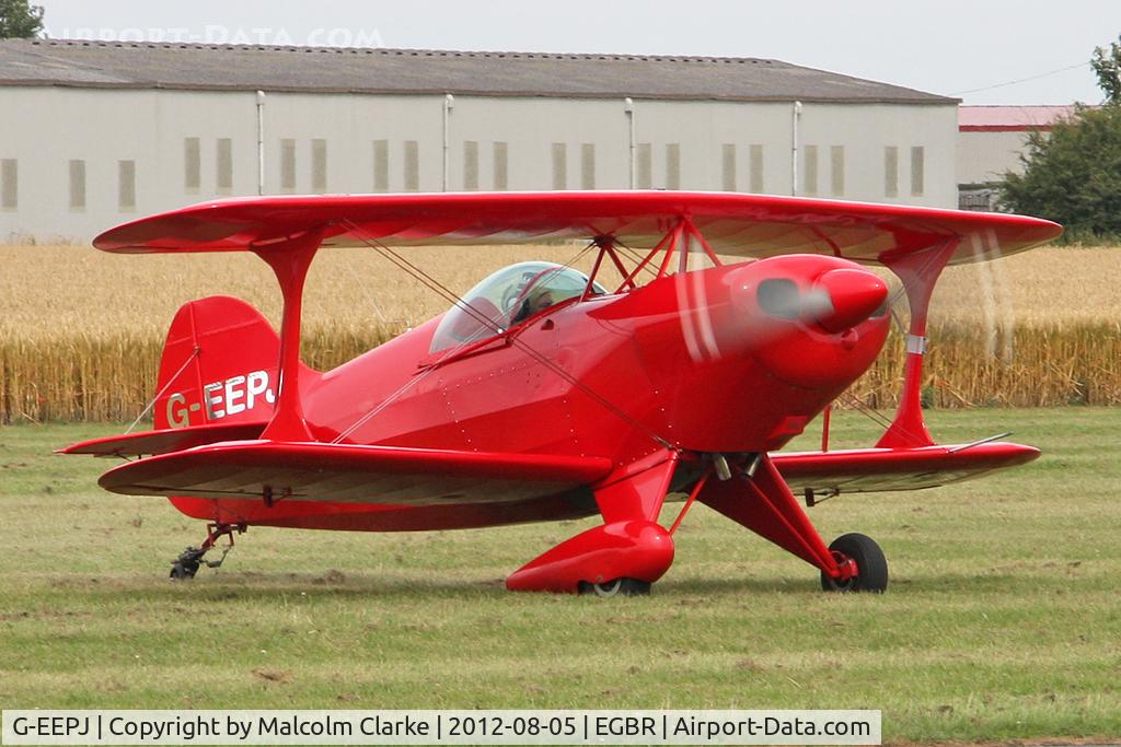 G-EEPJ, 1991 Pitts S-1S Special C/N PFA 009-11557, Pitts S-1S Special at Breighton Airfield's Summer Madness Fly-In. August 5th 2012.