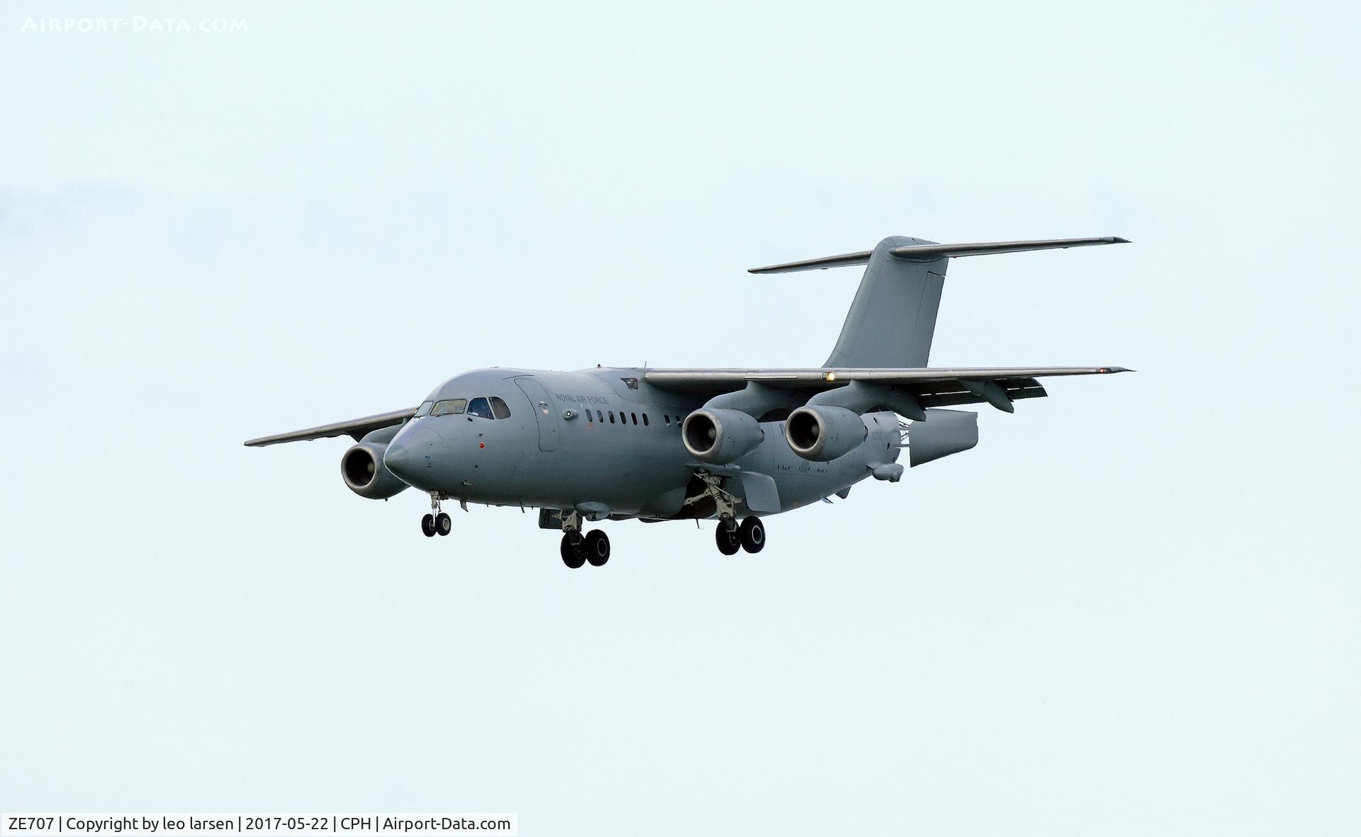 ZE707, 1991 British Aerospace BAe.146-200QC Quick Change C/N E2188, Copenhagen 22.5.2017