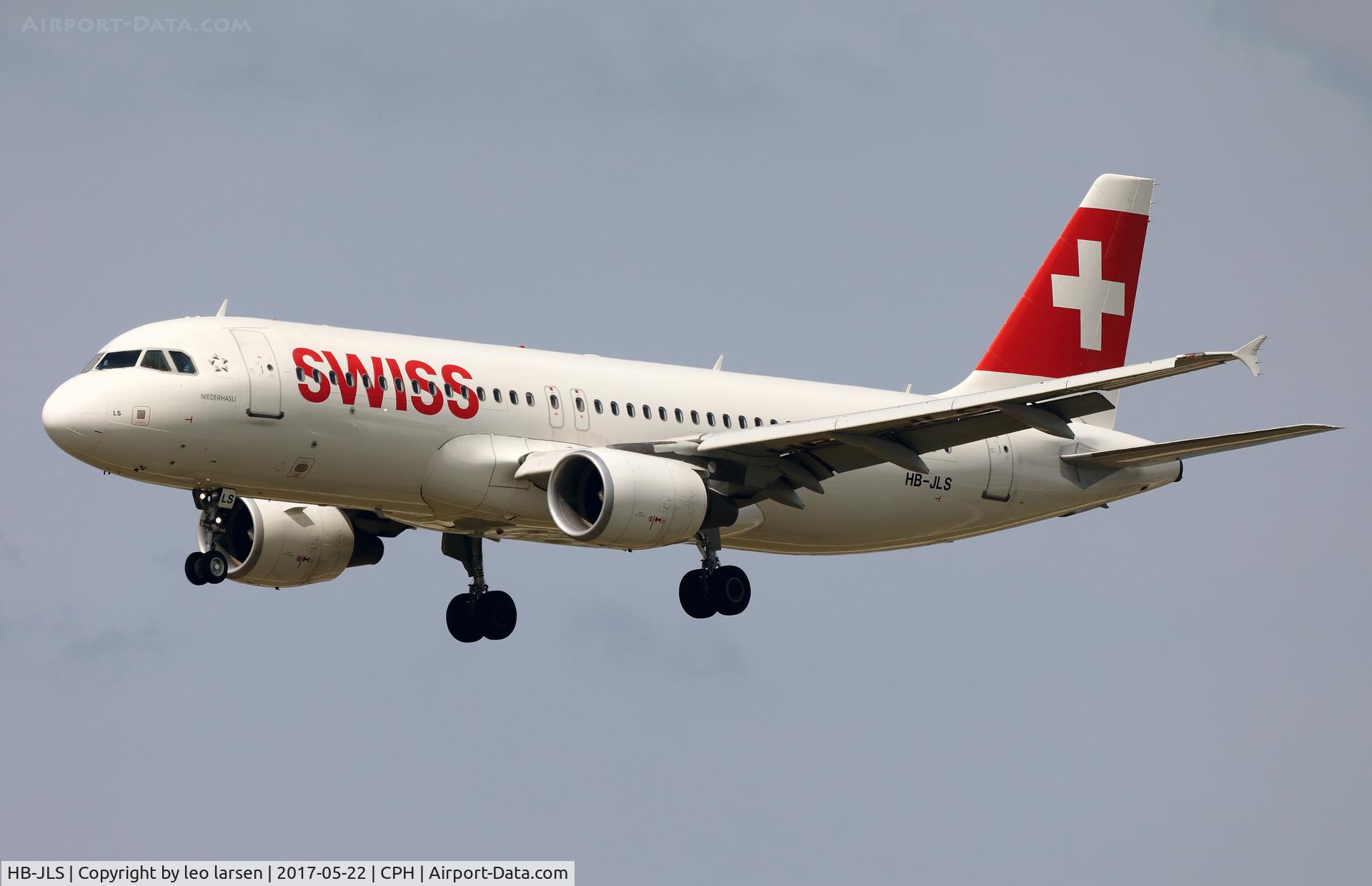 HB-JLS, 2012 Airbus A320-214 C/N 5069, Copenhagen 22.5.2017