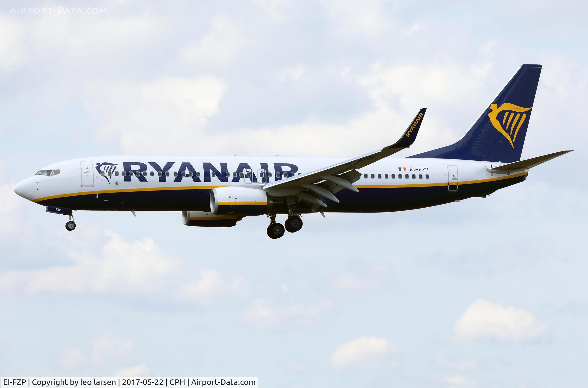 EI-FZP, 2017 Boeing 737-8AS C/N 44790, Copenhagen 22.5.2017