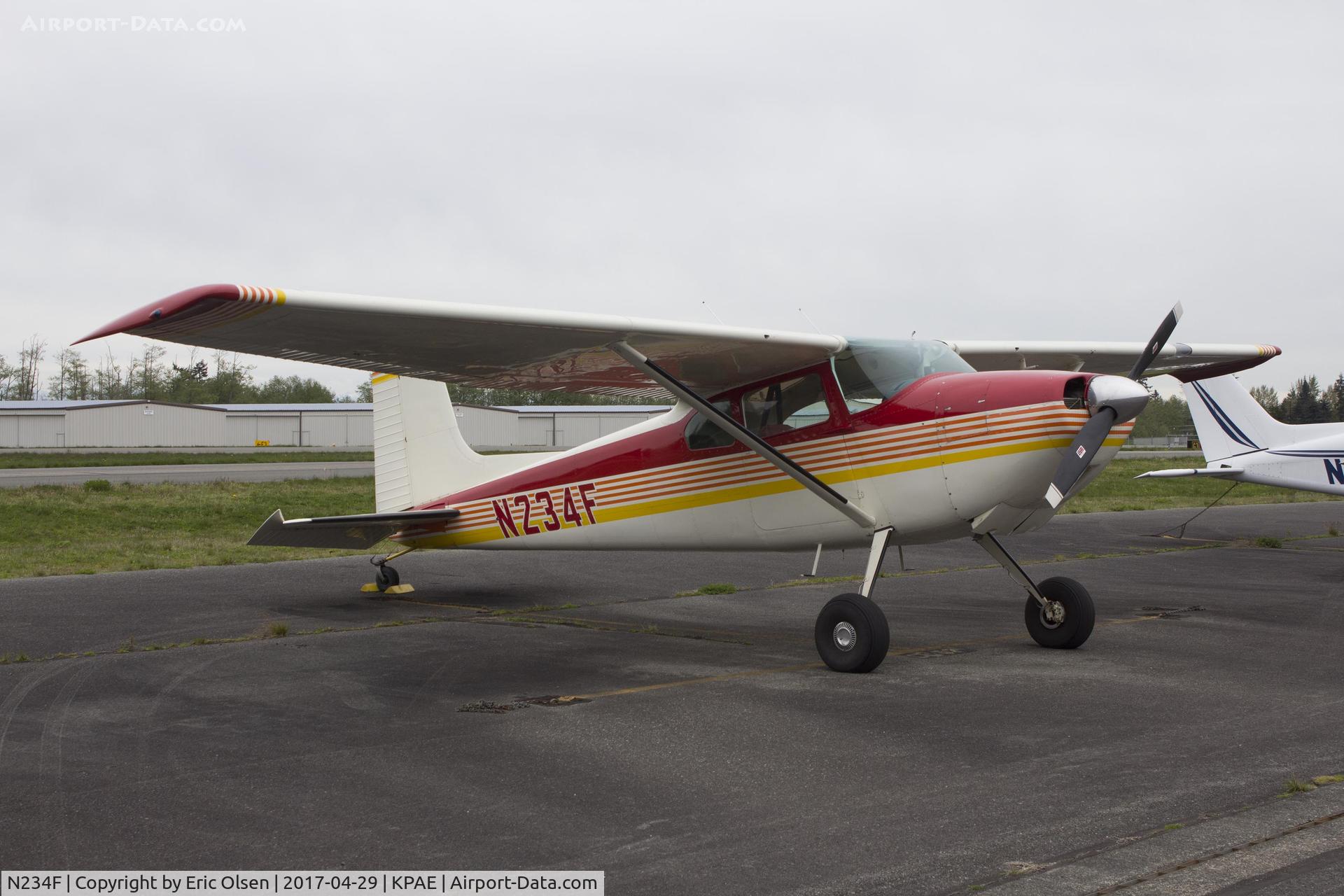 N234F, 1955 Cessna 180 C/N 32142, 1955 Cessna at Paine Field.
