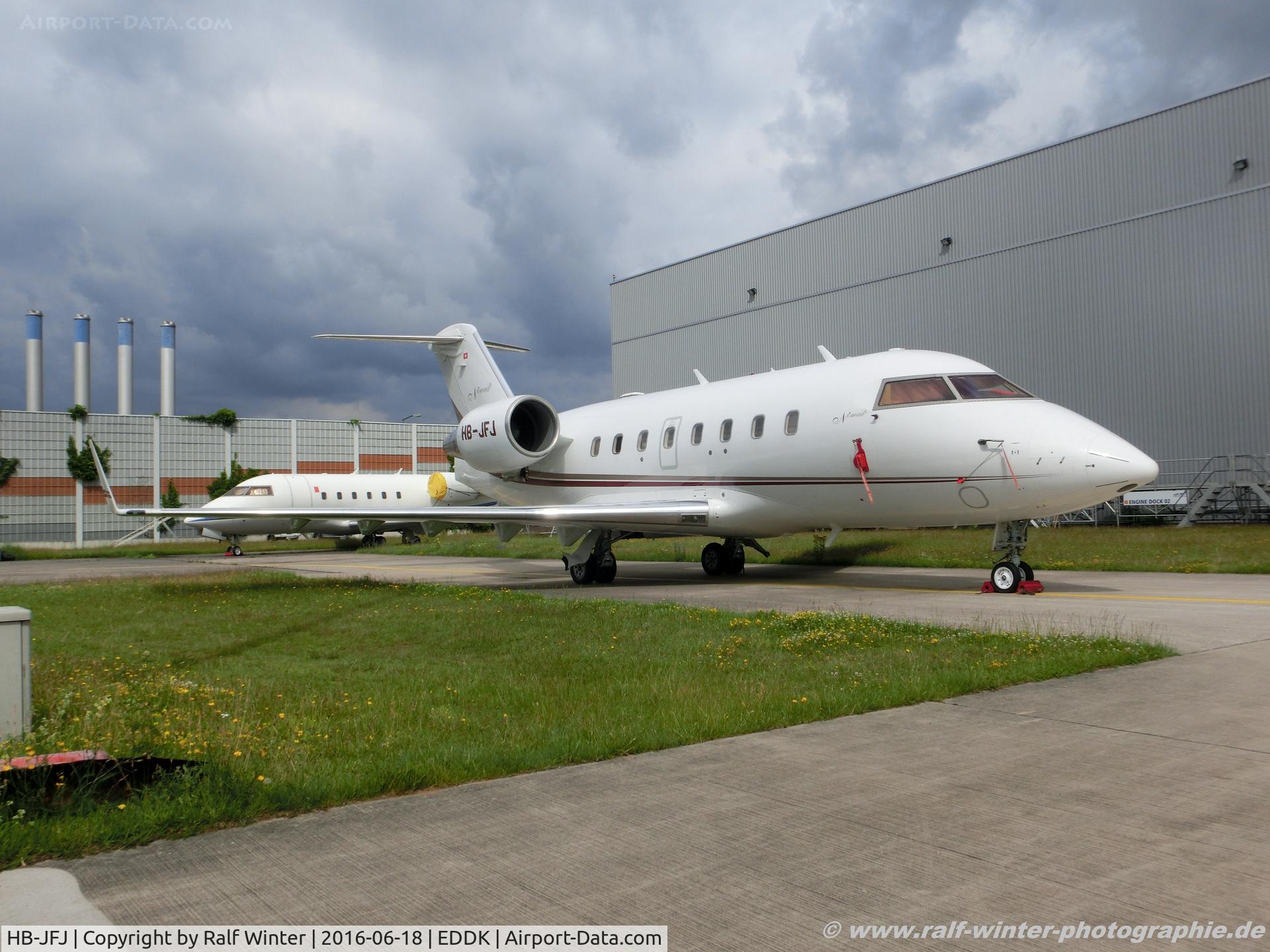 HB-JFJ, 2005 Bombardier Challenger 604 (CL-600-2B16) C/N 5599, Bombardier CL-600-2B16 Challenger 604 - NUM Nomad Aviation - 5599 - HB-JFJ - 18.06.2016 - CGN