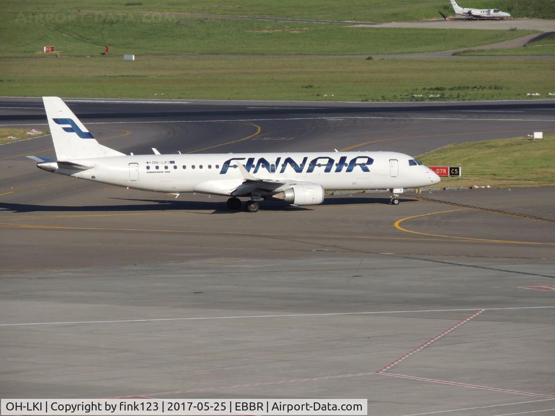 OH-LKI, 2007 Embraer 190AR (ERJ-190-100IGW) C/N 19000117, FINNAIR AT BRUSSEL