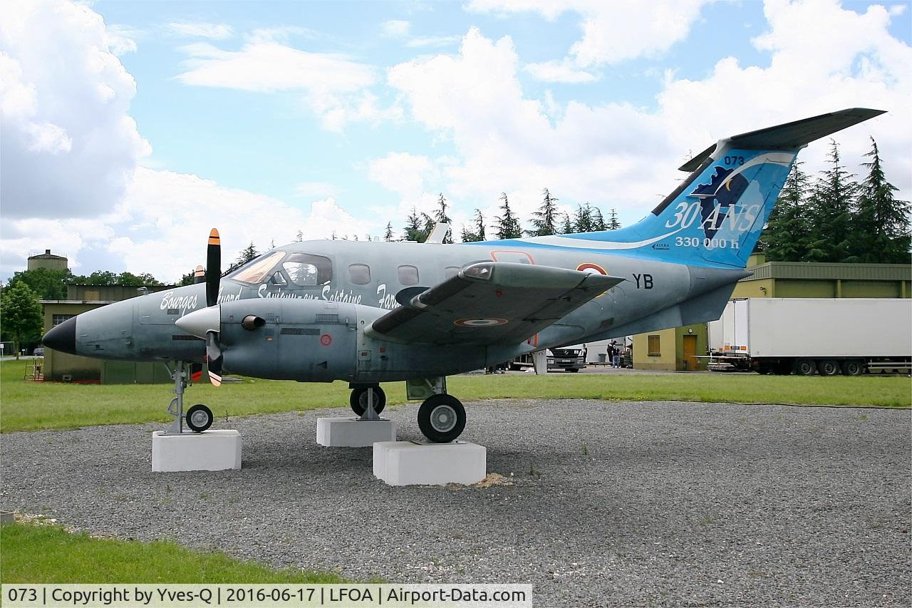 073, Embraer EMB-121AA Xingu C/N 121073, Embraer EMB-121AA Xingu, Preserved at Avord Air Base 702 (LFOA)