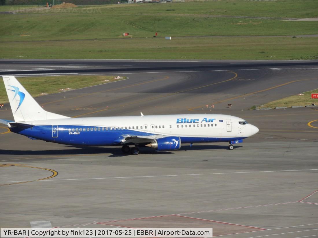 YR-BAR, 1991 Boeing 737-4Q8 C/N 25371, BLUE AIR