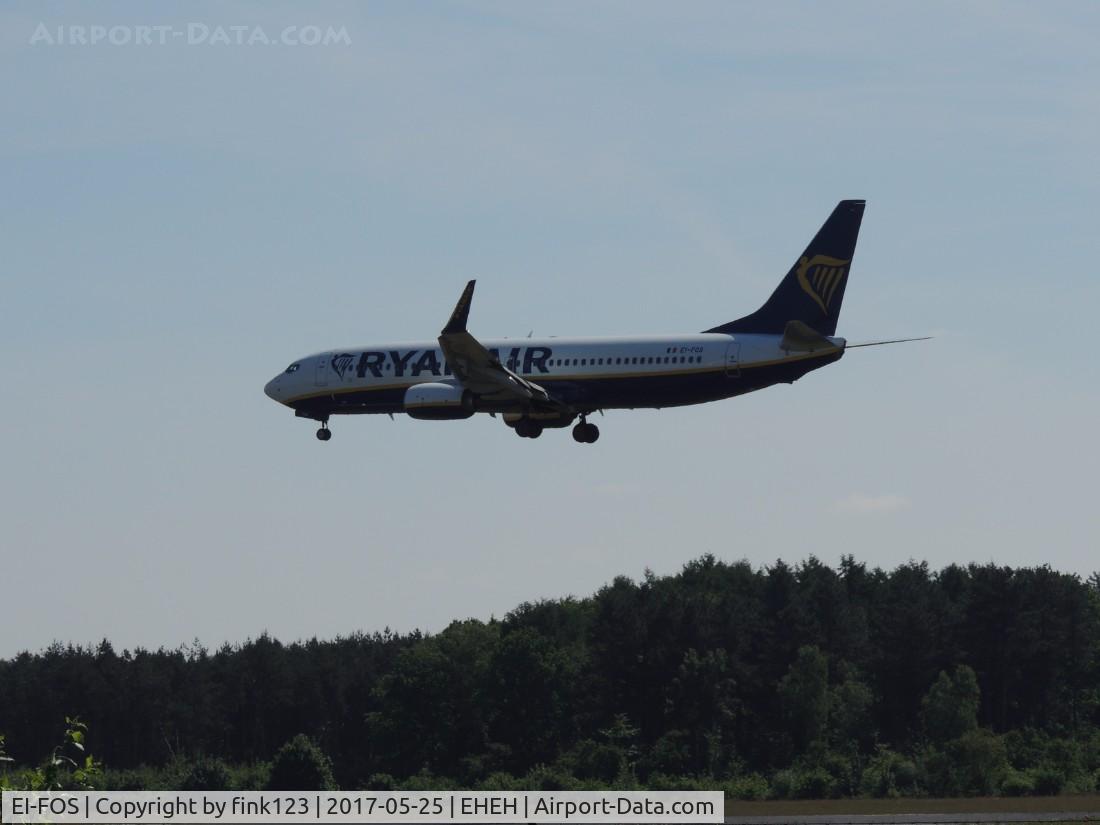 EI-FOS, 2016 Boeing 737-8AS C/N 44727, RYNAIR LANDING