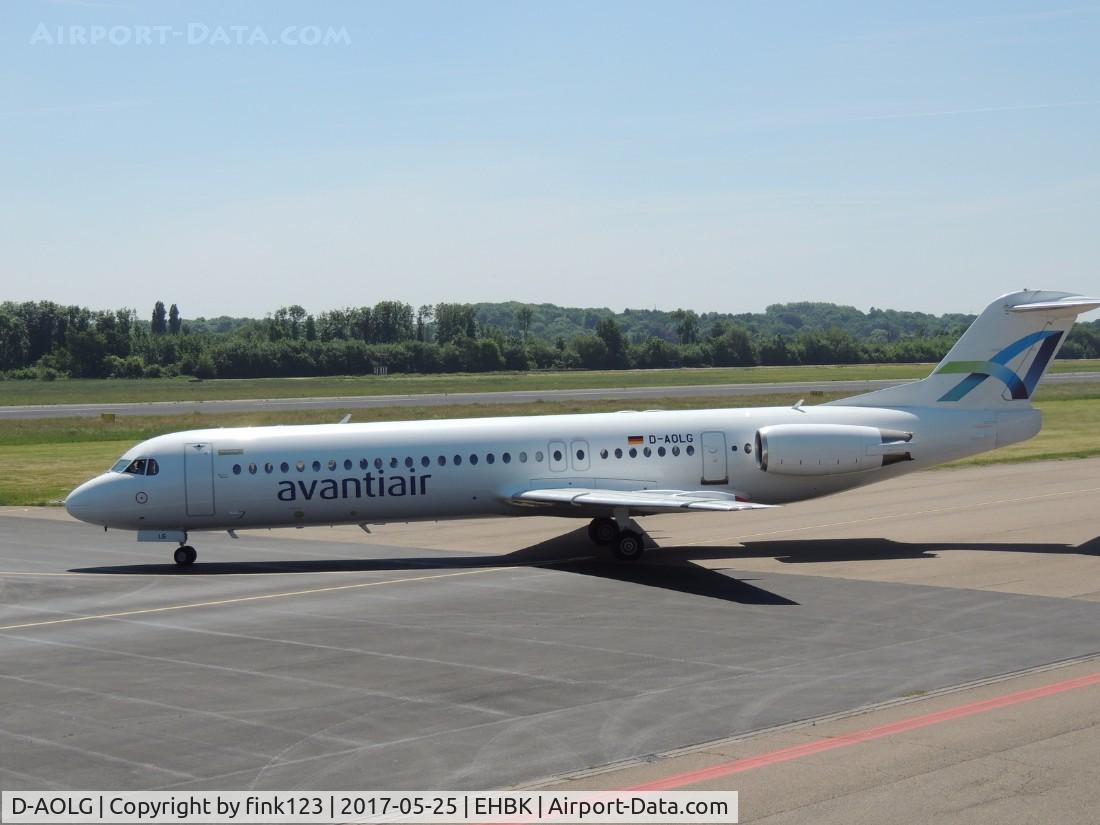 D-AOLG, 1993 Fokker 100 (F-28-0100) C/N 11452, AVANTIAIR
