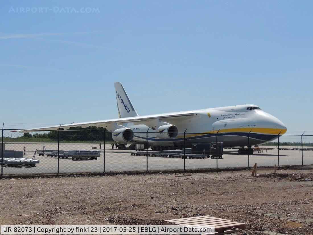 UR-82073, 1994 Antonov An-124-100 Ruslan C/N 9773054359139, ANTONOV 124 AT LIEGE
