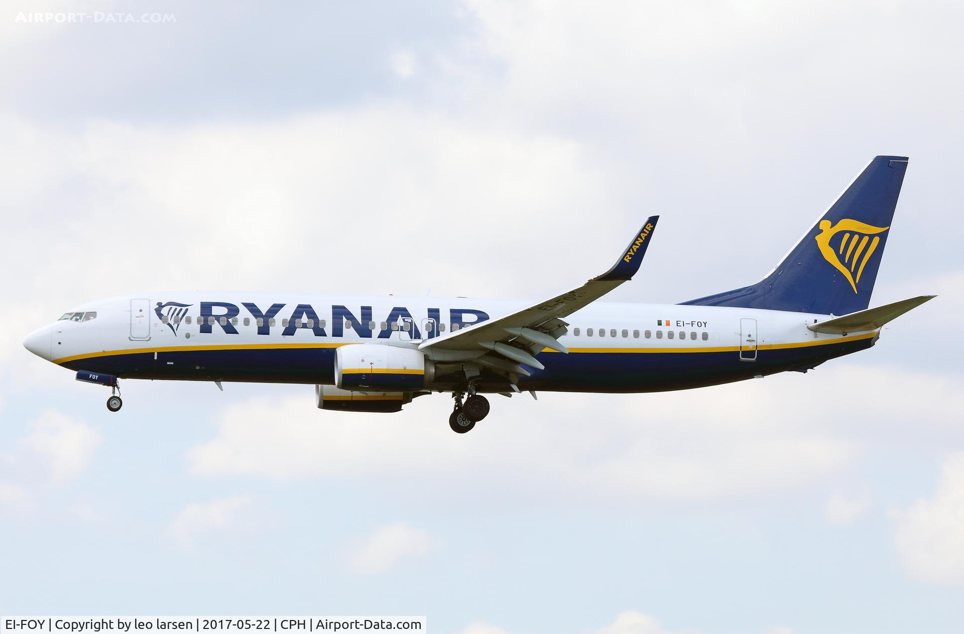 EI-FOY, 2016 Boeing 737-8AS C/N 44728, Copenhagen 22.5.2017