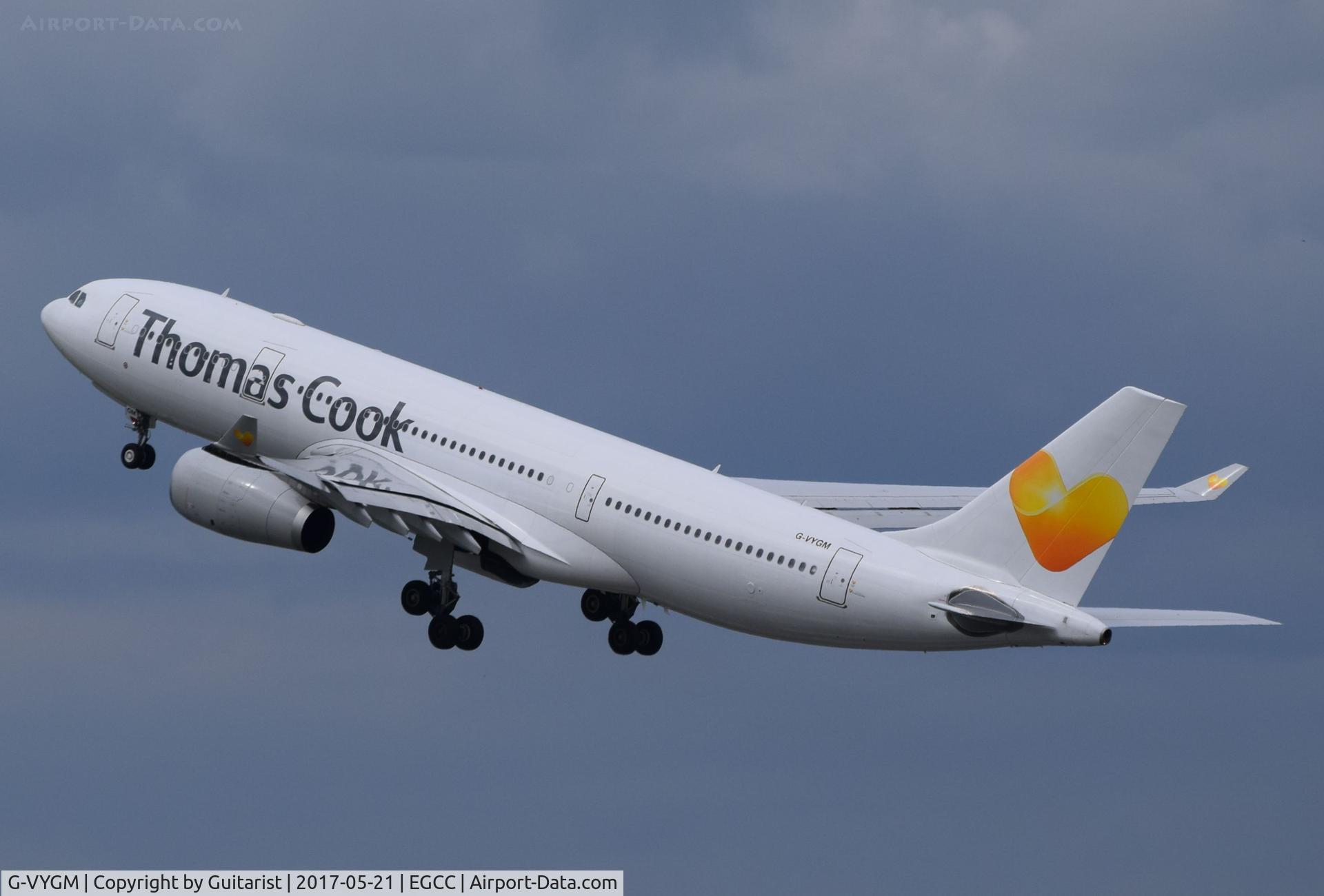 G-VYGM, 2015 Airbus A330-243 C/N 1601, At Manchester