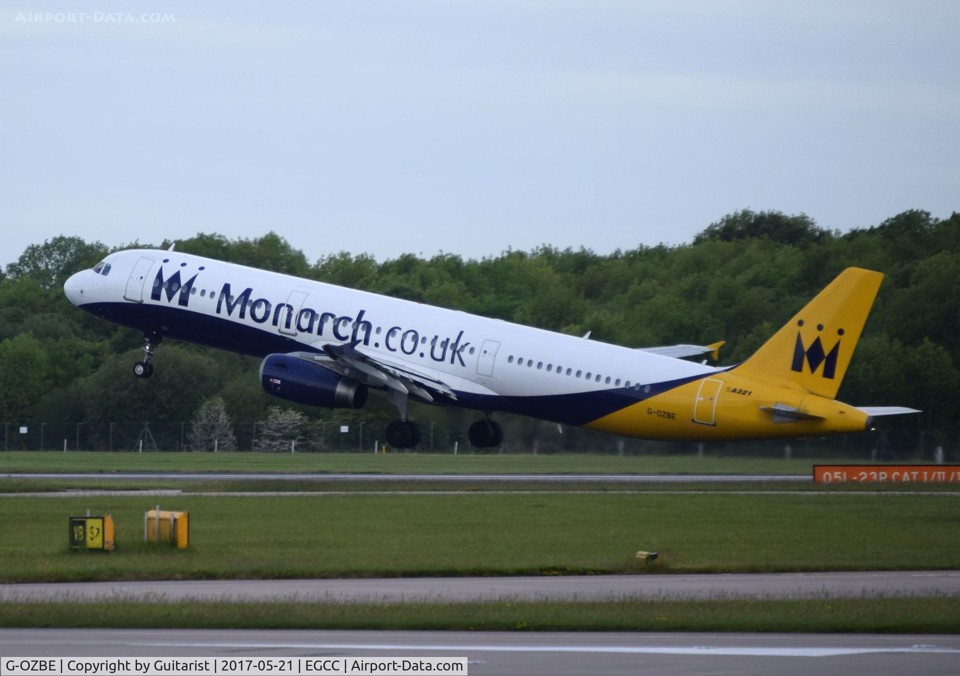G-OZBE, 2002 Airbus A321-231 C/N 1707, At Manchester