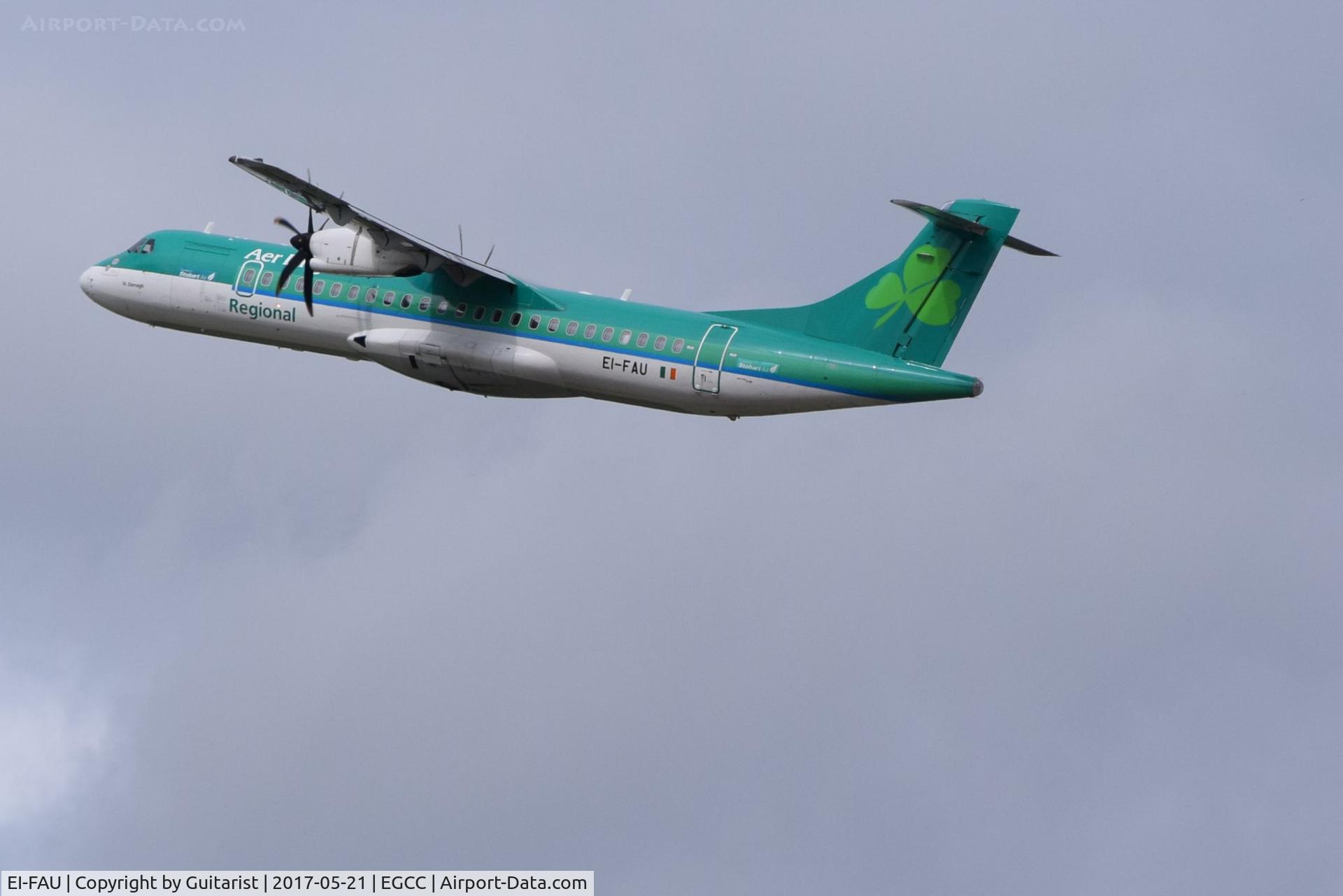 EI-FAU, 2013 ATR 72-600 (72-212A) C/N 1098, At Manchester