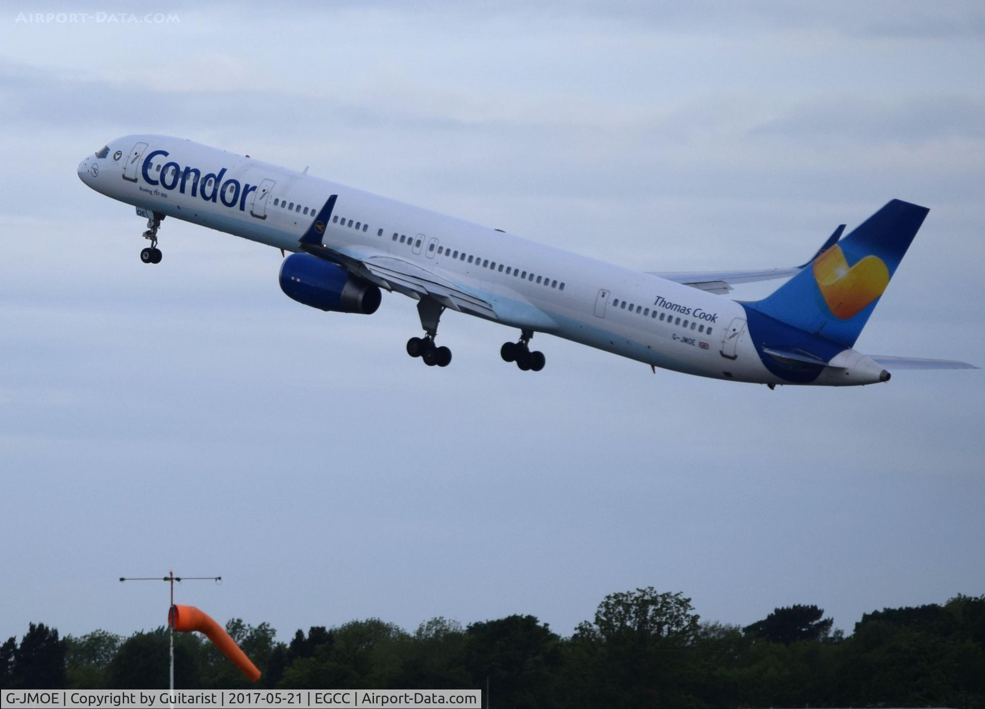 G-JMOE, 1999 Boeing 757-330 C/N 29012, At Manchester