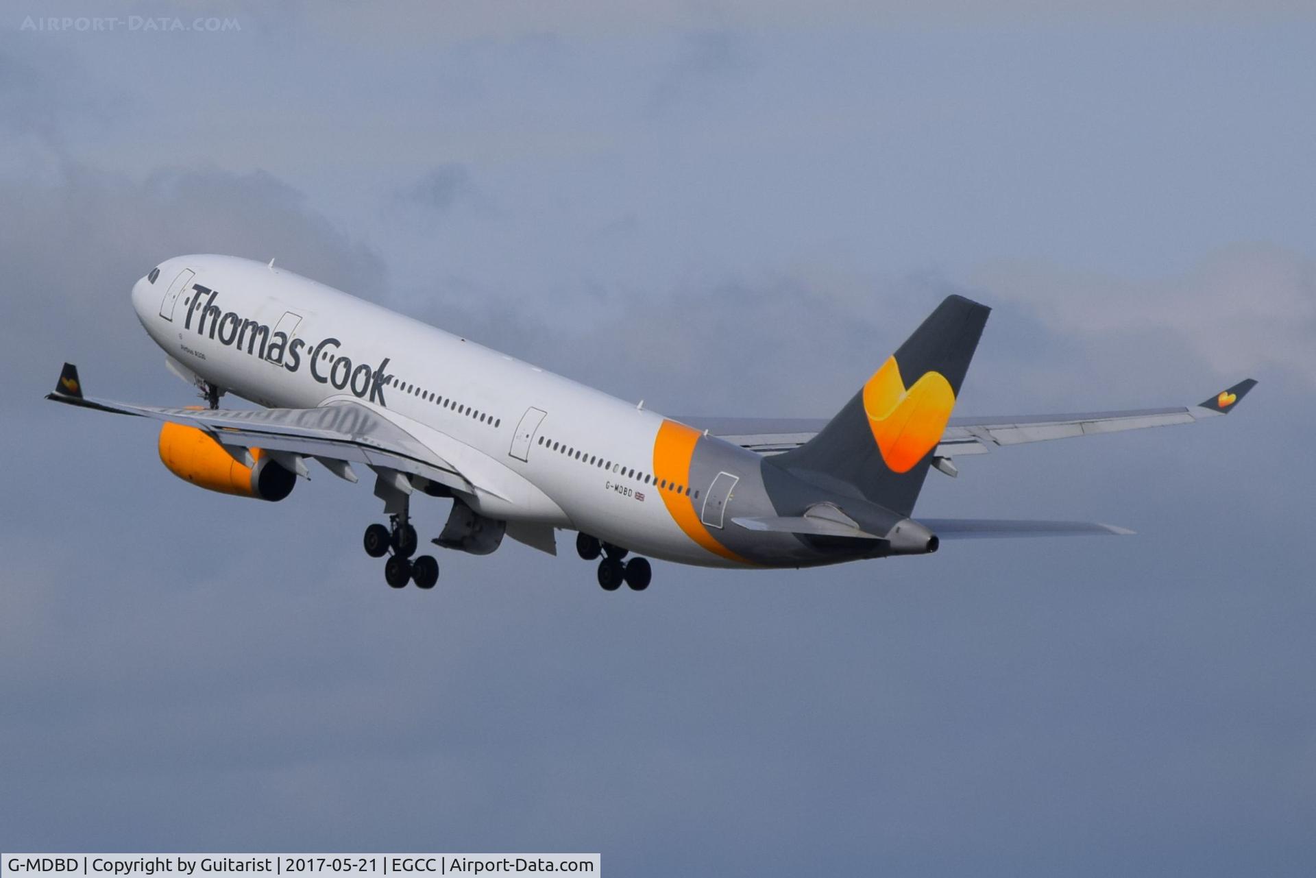 G-MDBD, 1999 Airbus A330-243 C/N 266, At Manchester