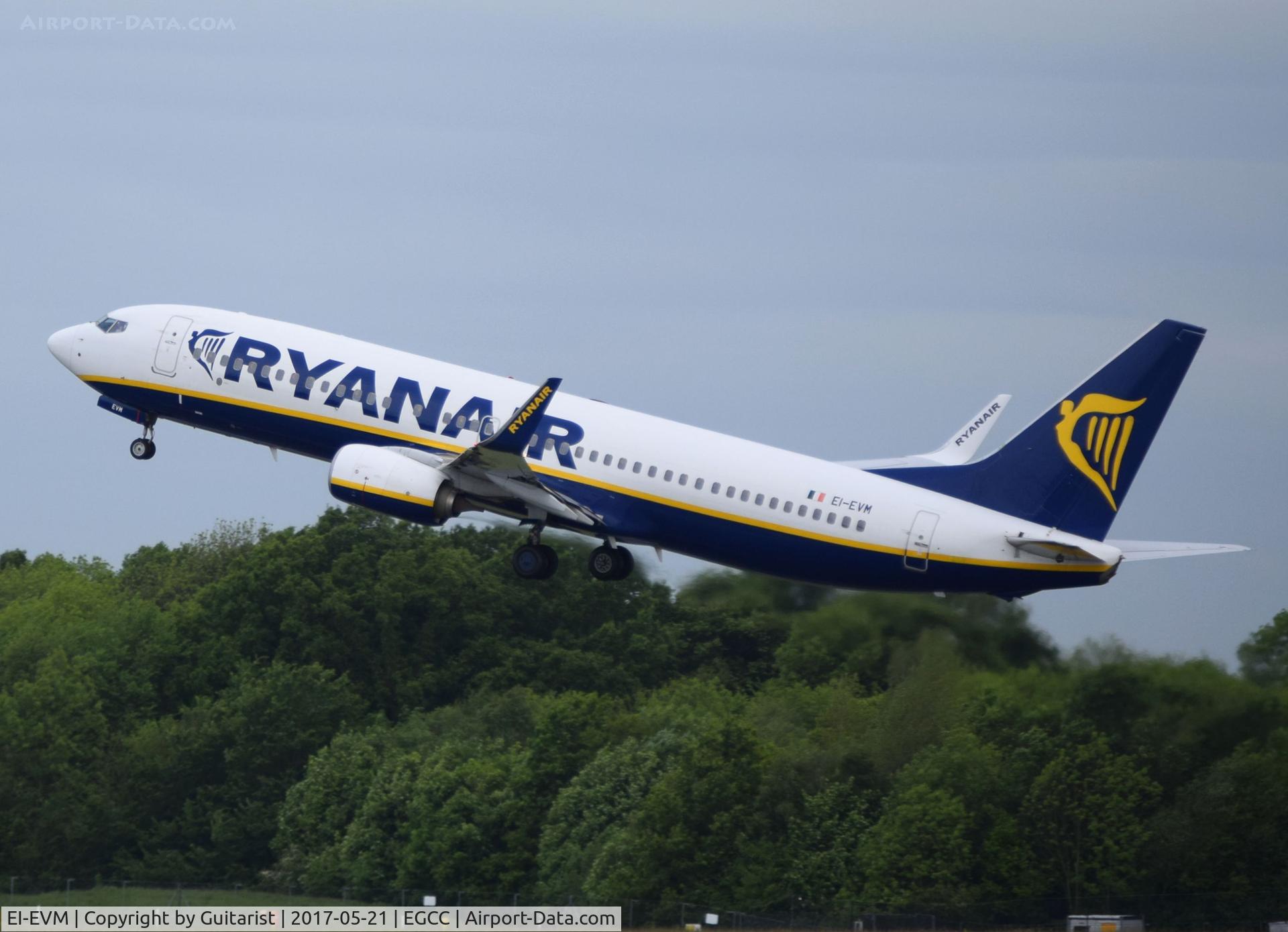 EI-EVM, 2012 Boeing 737-8AS C/N 40296, At Manchester
