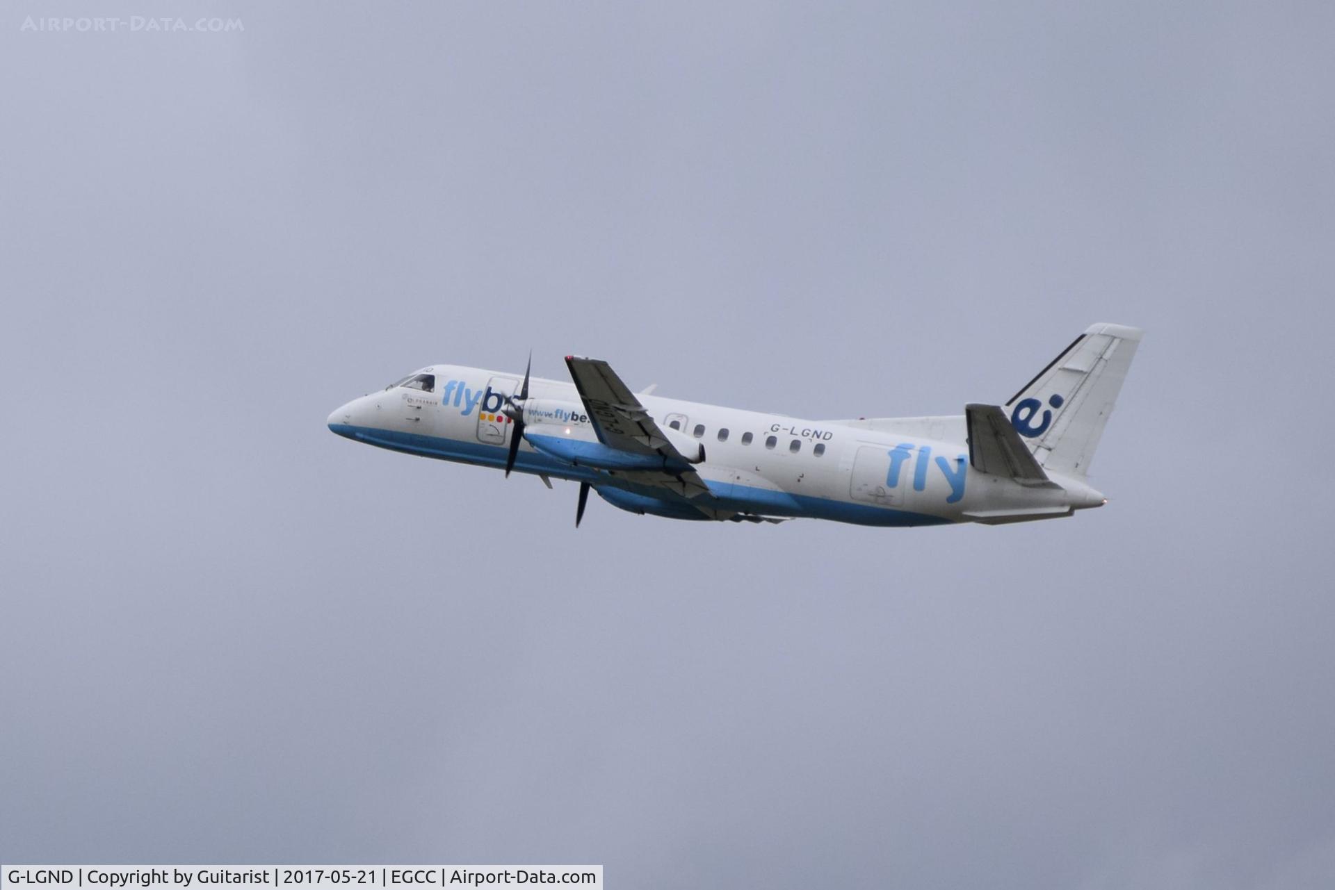 G-LGND, 1989 Saab SF340B C/N 340B-169, At Manchester