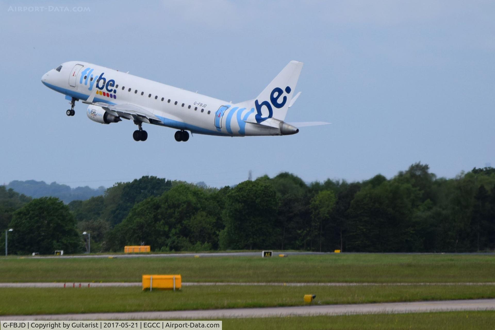 G-FBJD, 2011 Embraer 175STD (ERJ-170-200) C/N 17000329, At Manchester