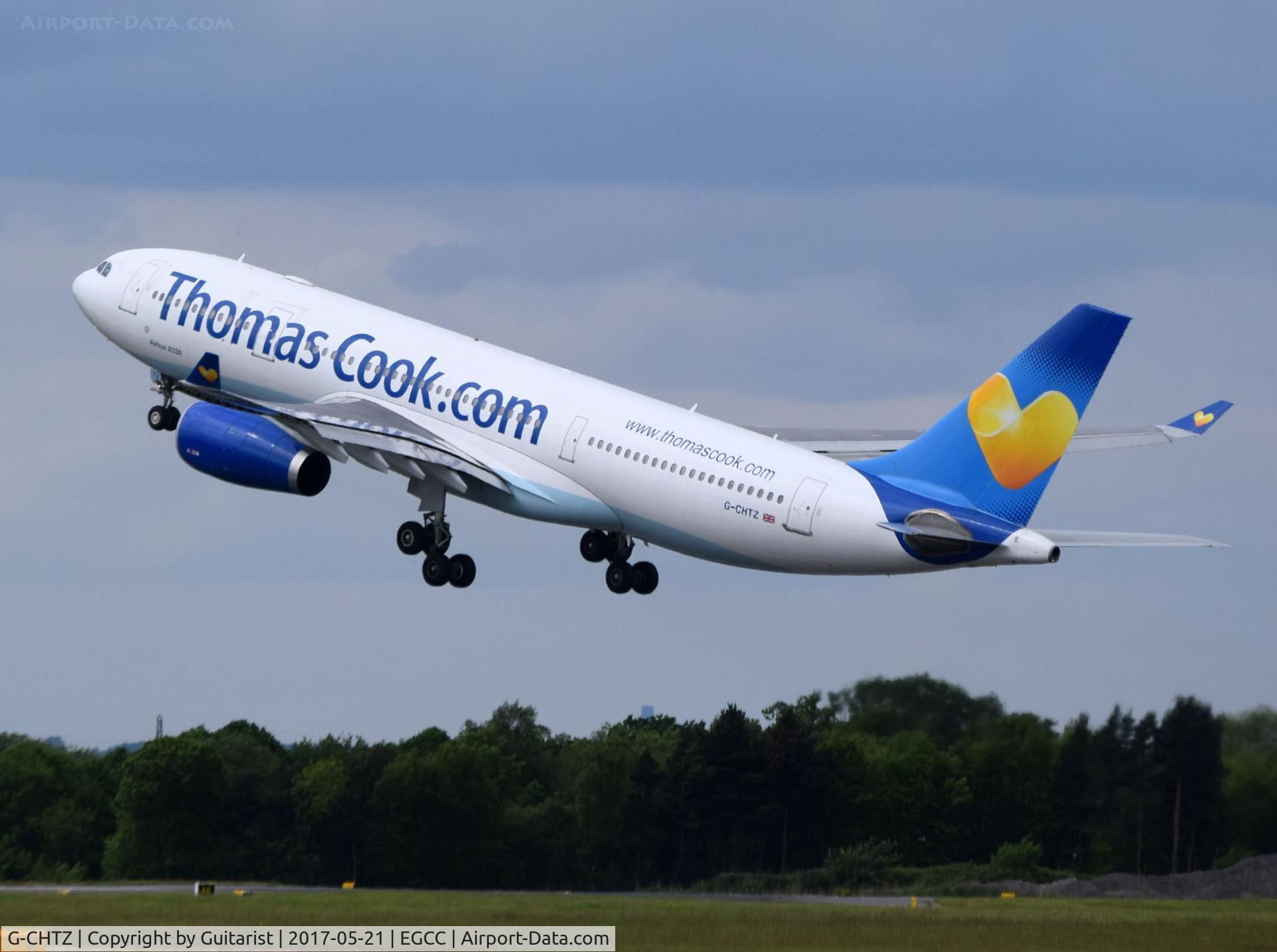 G-CHTZ, 2001 Airbus A330-243 C/N 398, At Manchester