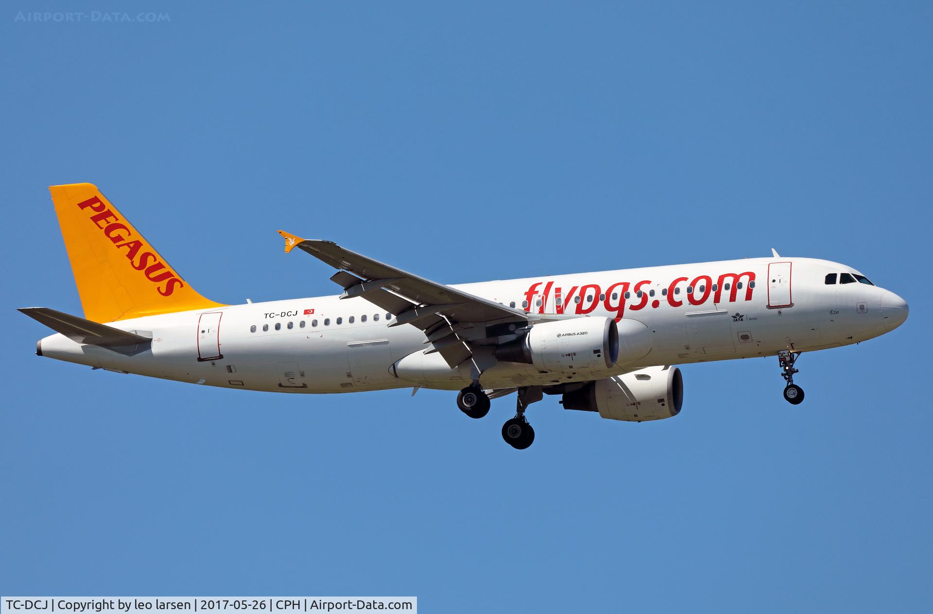 TC-DCJ, 2010 Airbus A320-214 C/N 4175, Copenhagen 26.5.2017