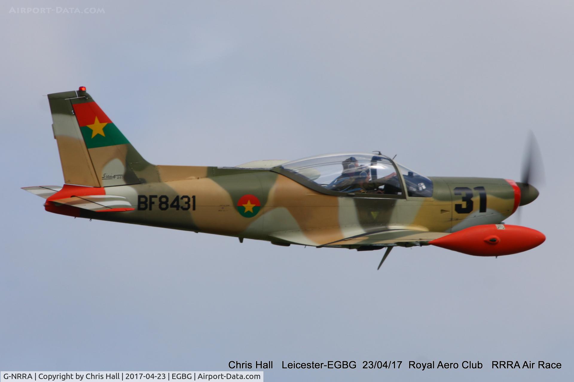 G-NRRA, 1968 SIAI-Marchetti SF-260W Warrior C/N 116, Royal Aero Club 3R's air race at Leicester