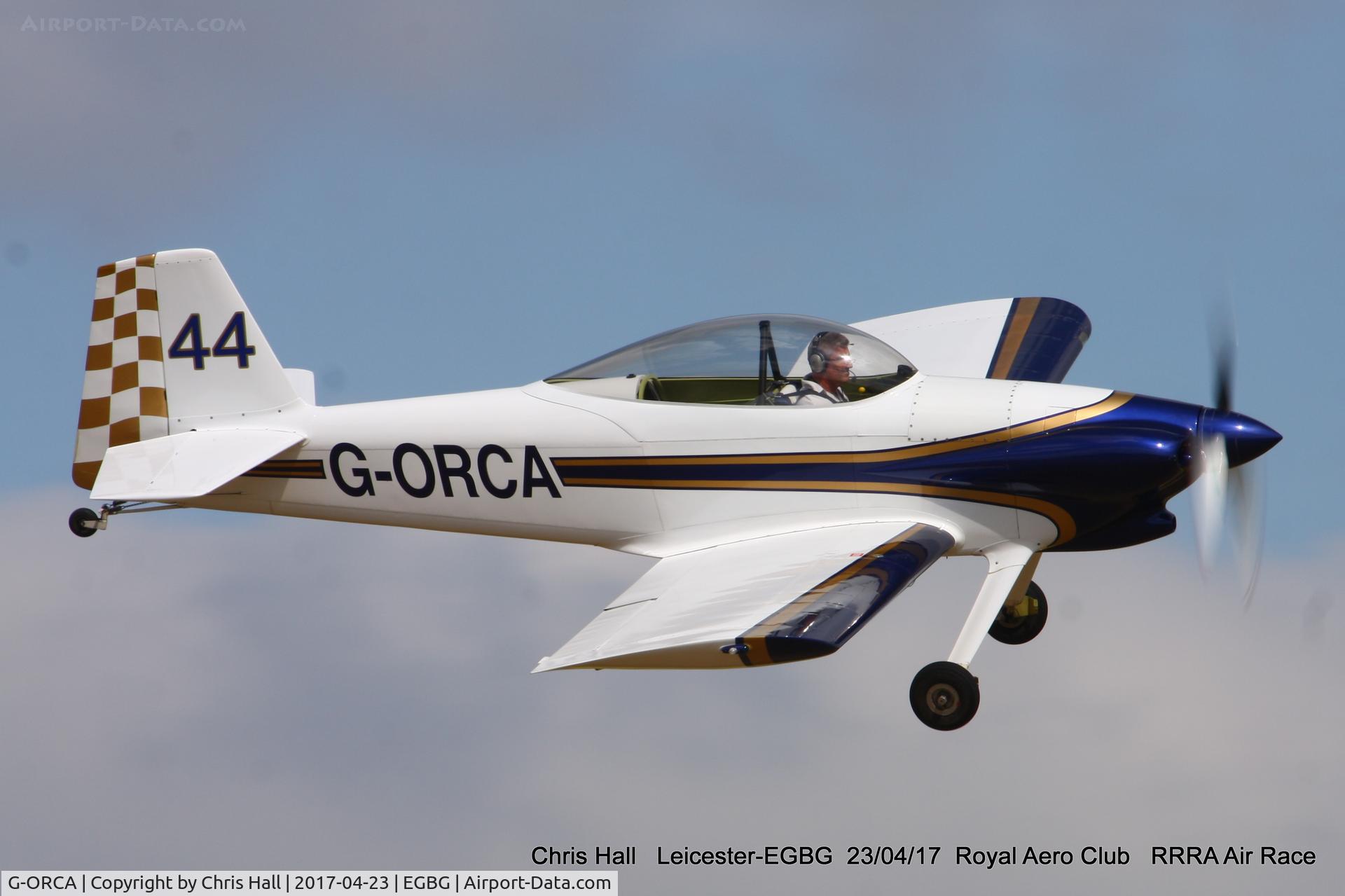 G-ORCA, 2005 Vans RV-4 C/N PFA 181-12924, Royal Aero Club 3R's air race at Leicester