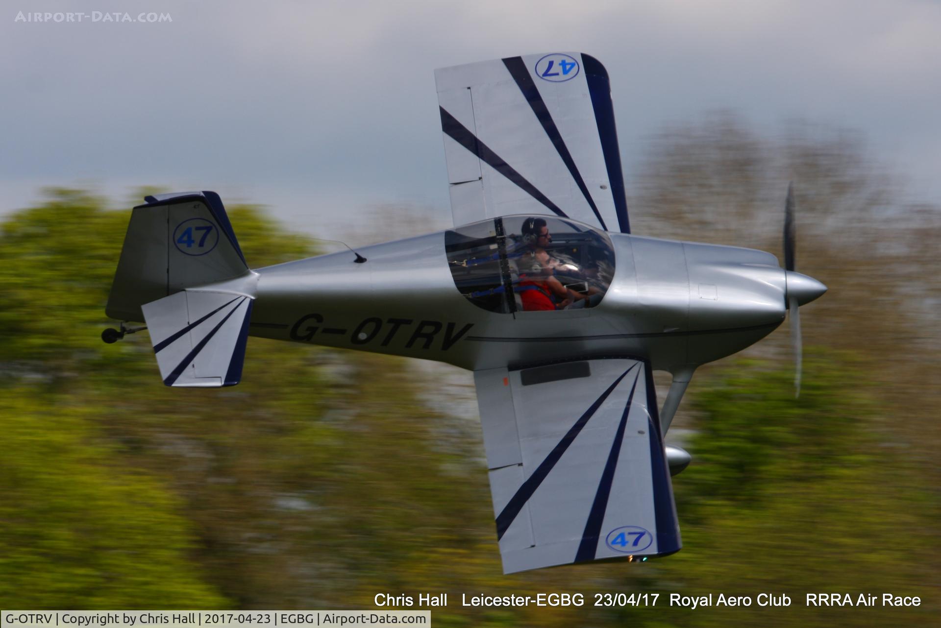 G-OTRV, 1999 Vans RV-6 C/N PFA 181-13302, Royal Aero Club 3R's air race at Leicester